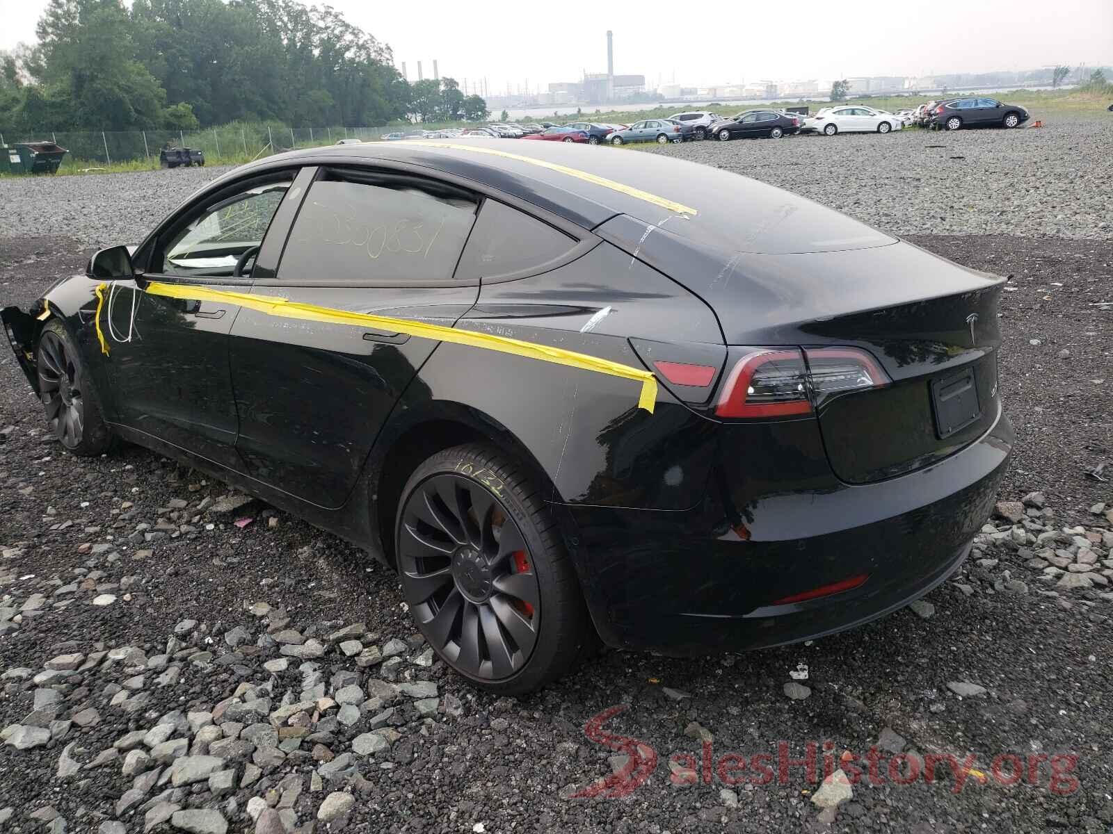 5YJ3E1EC1MF976027 2021 TESLA MODEL 3