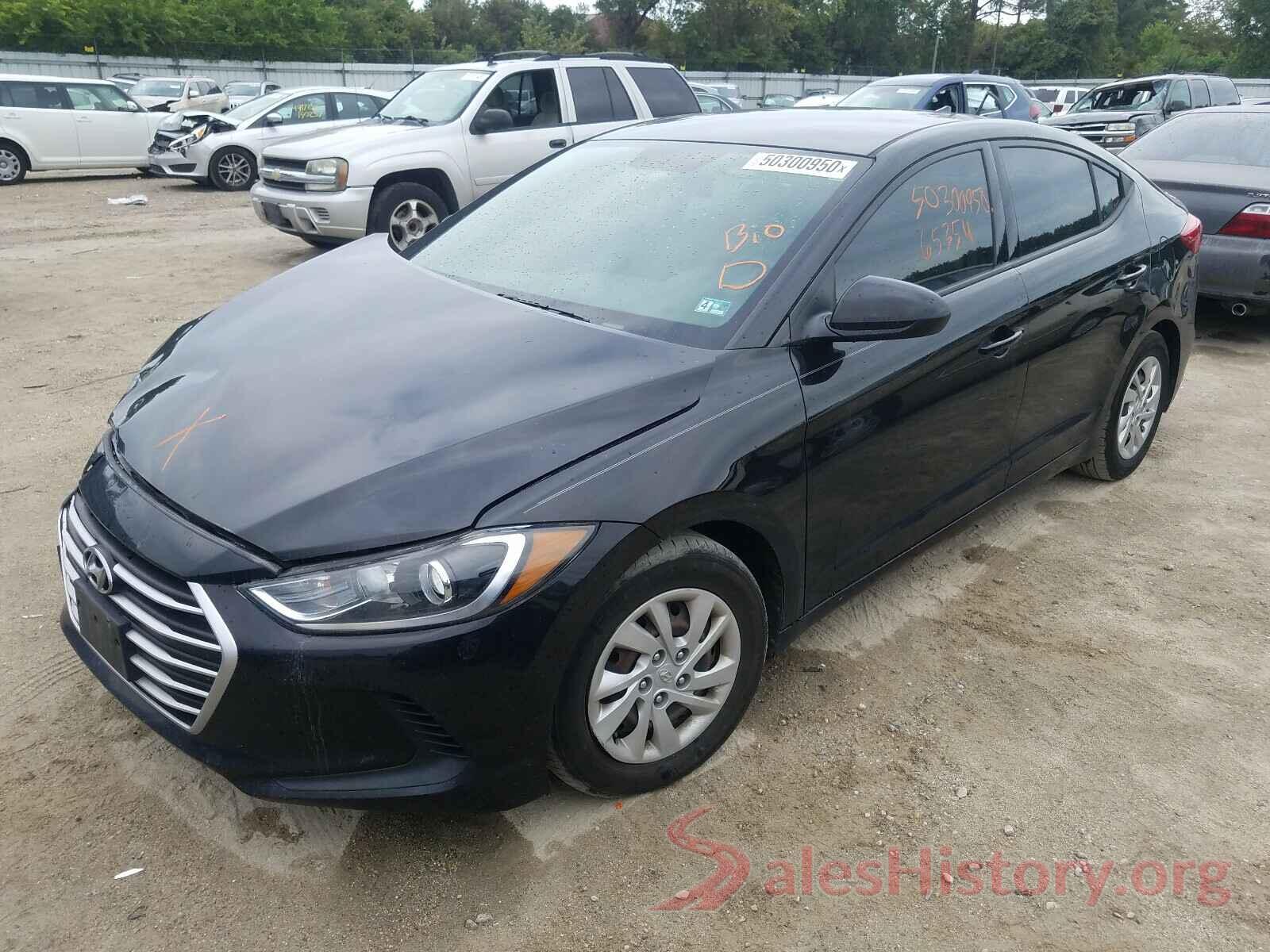 5NPD74LF0HH142951 2017 HYUNDAI ELANTRA