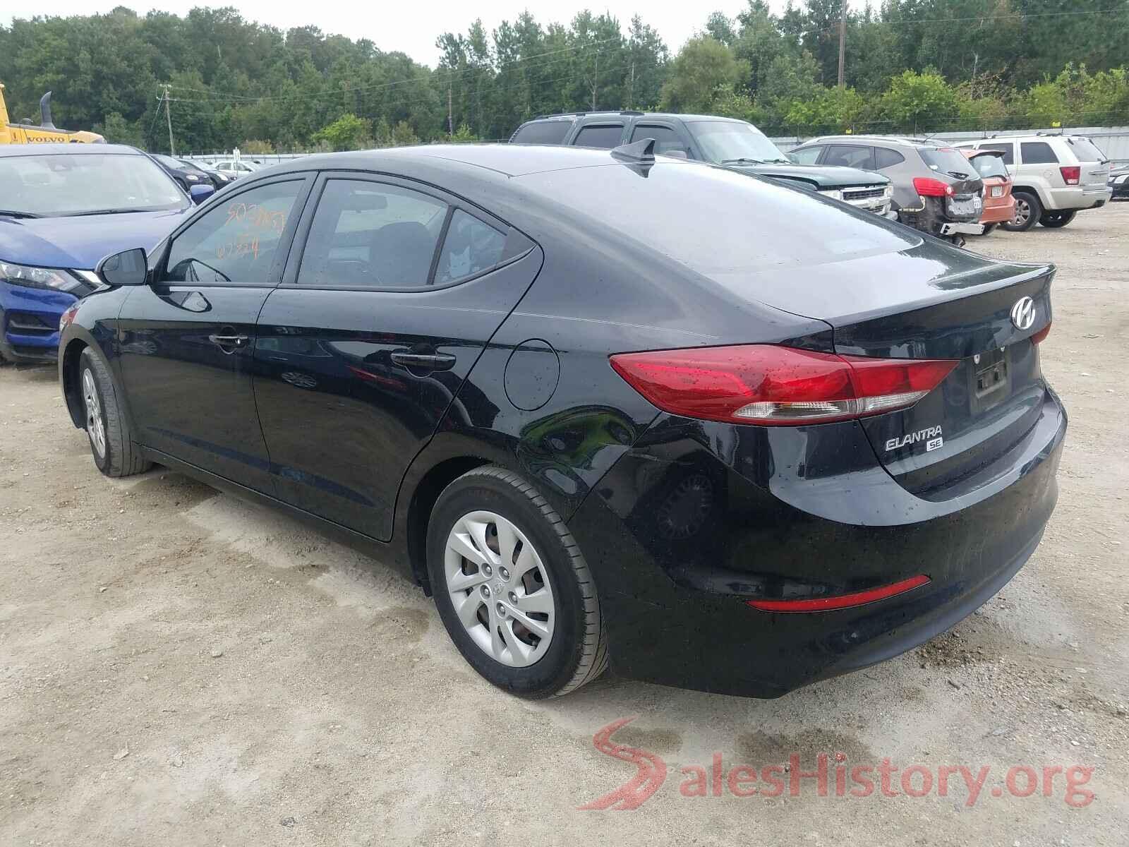 5NPD74LF0HH142951 2017 HYUNDAI ELANTRA