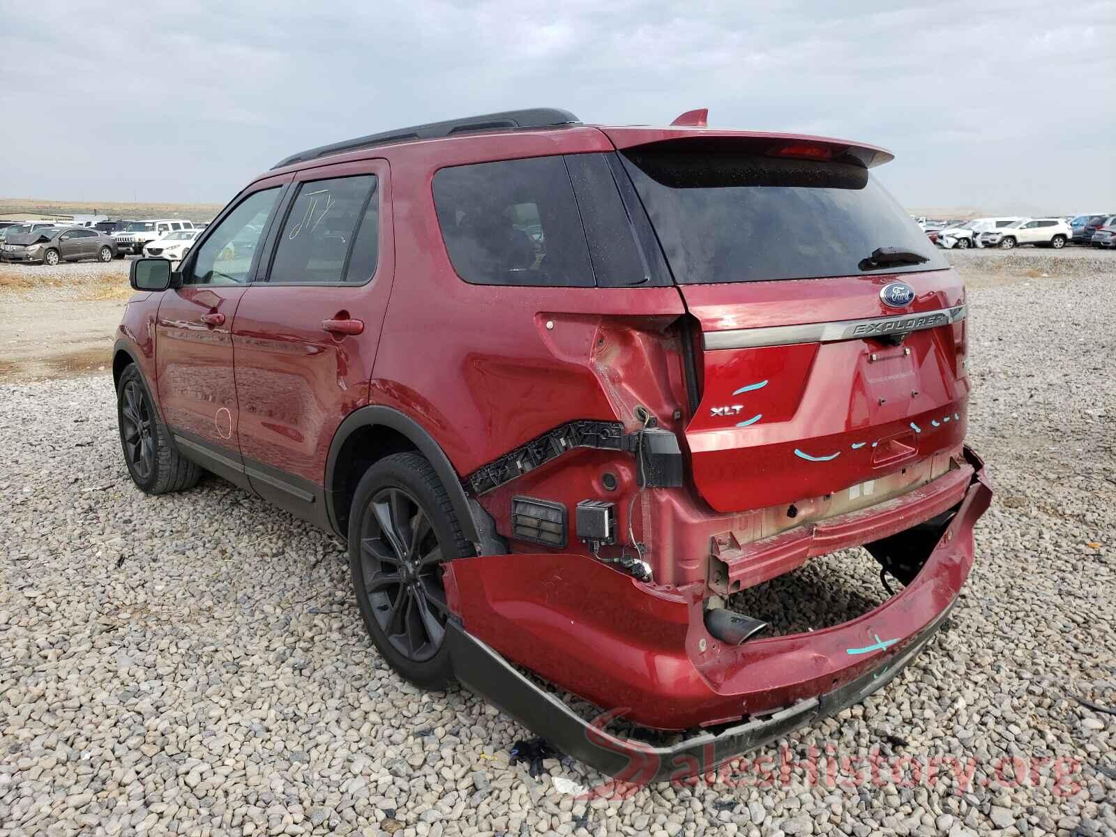 1FM5K7DH9HGC32538 2017 FORD EXPLORER