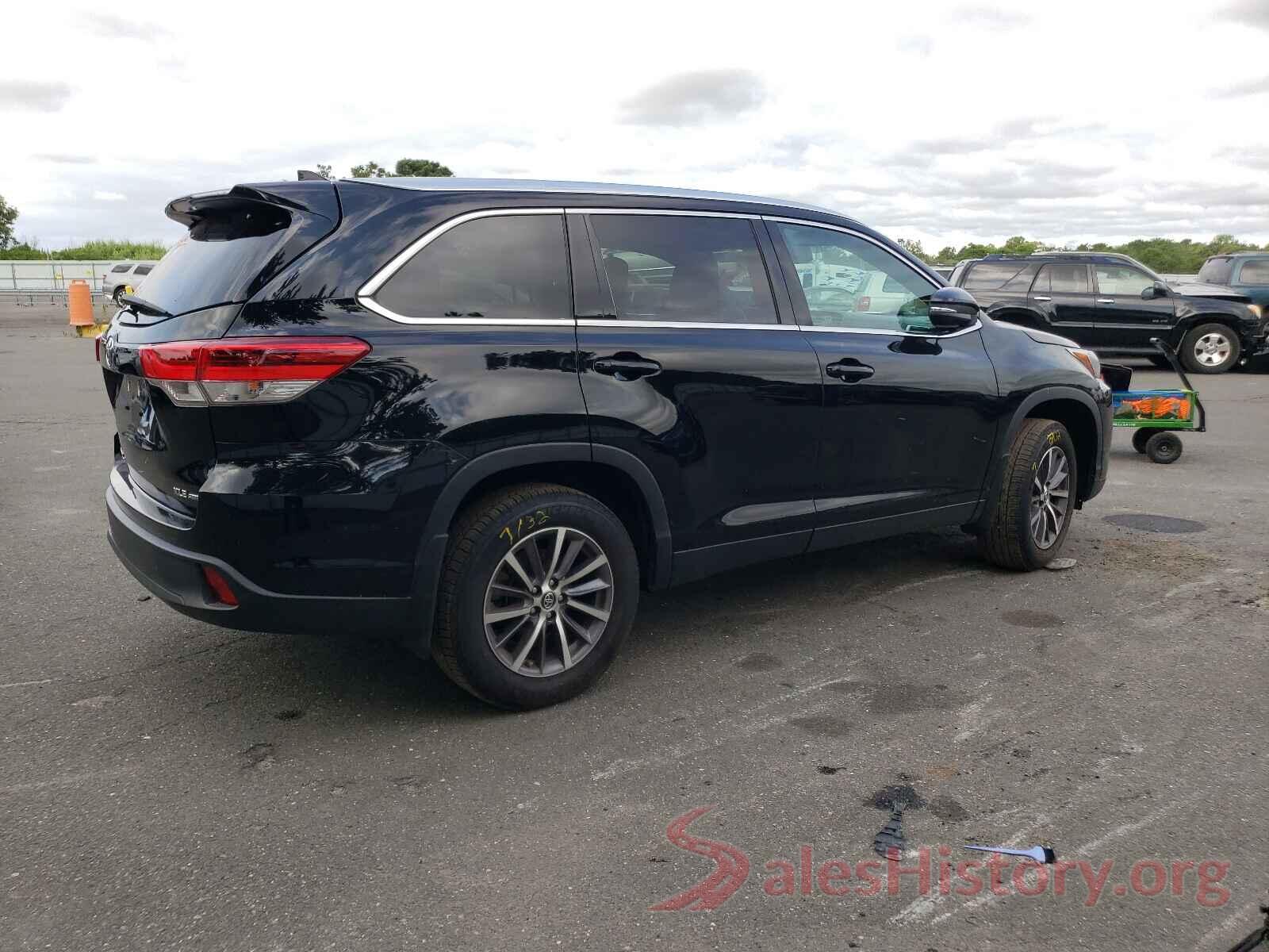 5TDJZRFH2KS604550 2019 TOYOTA HIGHLANDER