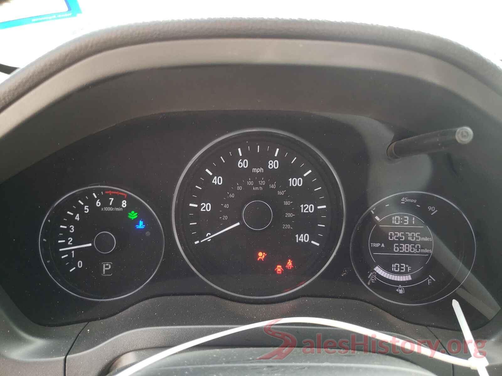 3CZRU5H17KG703416 2019 HONDA HR-V