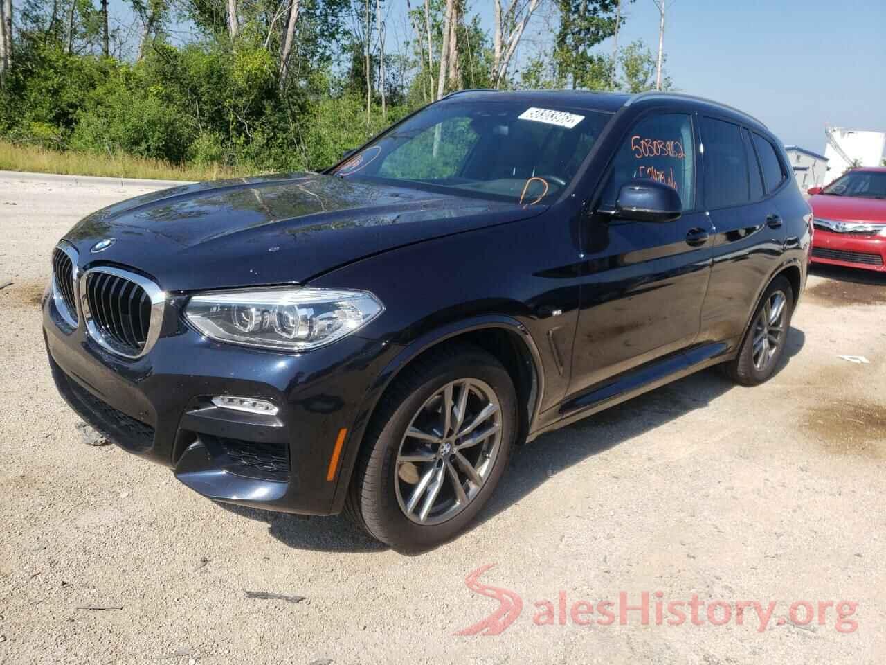 5UXTR9C54KLP82124 2019 BMW X3