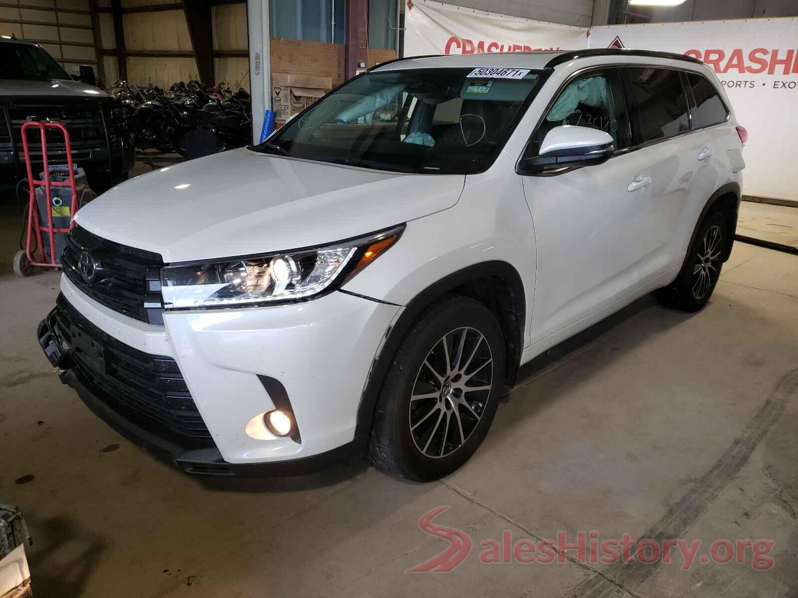 5TDJZRFH0JS537543 2018 TOYOTA HIGHLANDER