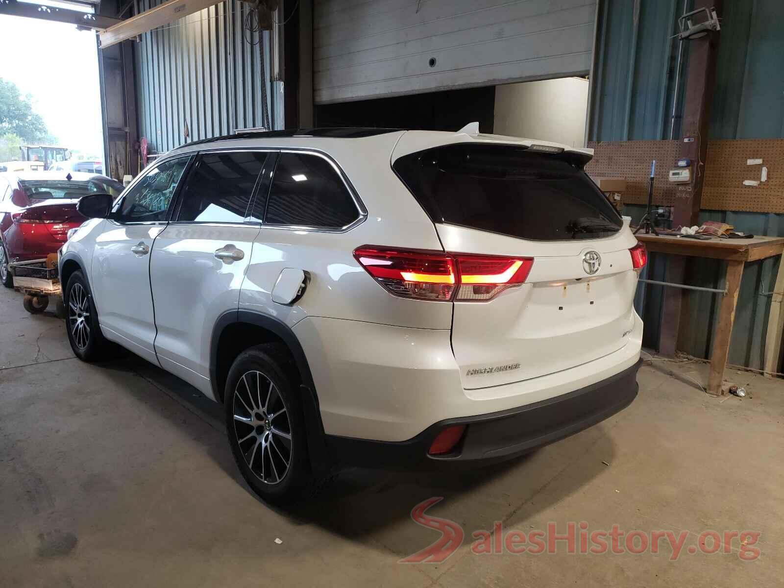 5TDJZRFH0JS537543 2018 TOYOTA HIGHLANDER