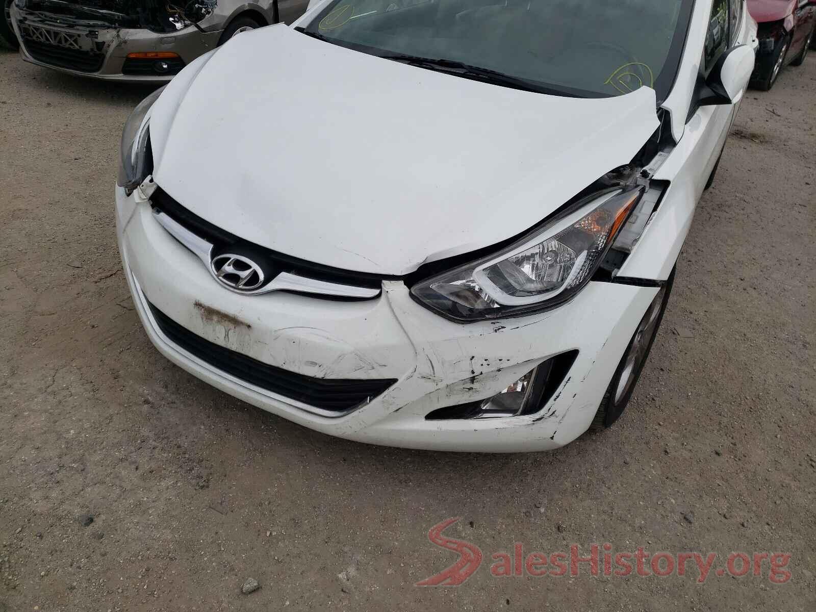 5NPDH4AE3GH689279 2016 HYUNDAI ELANTRA