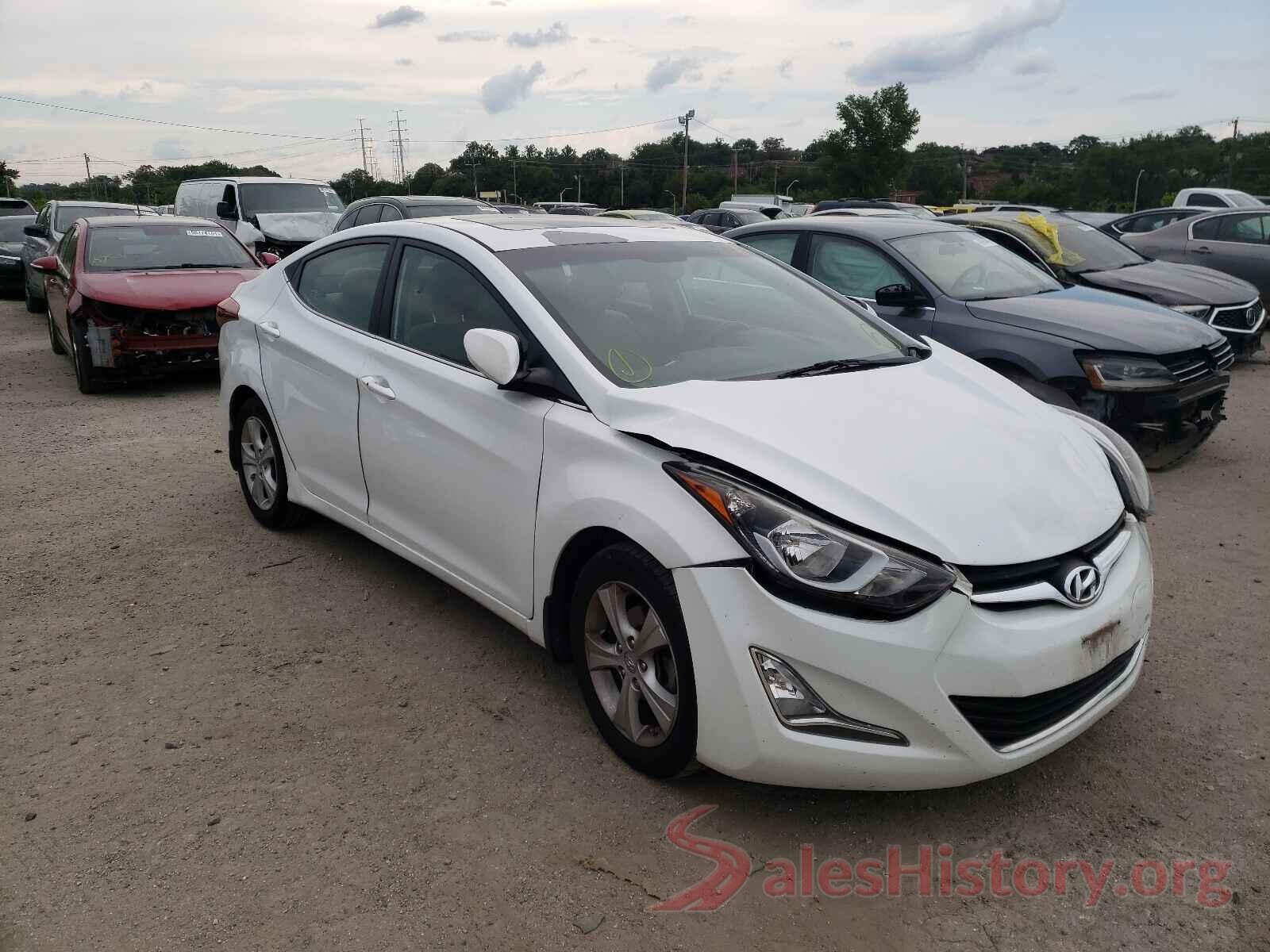 5NPDH4AE3GH689279 2016 HYUNDAI ELANTRA