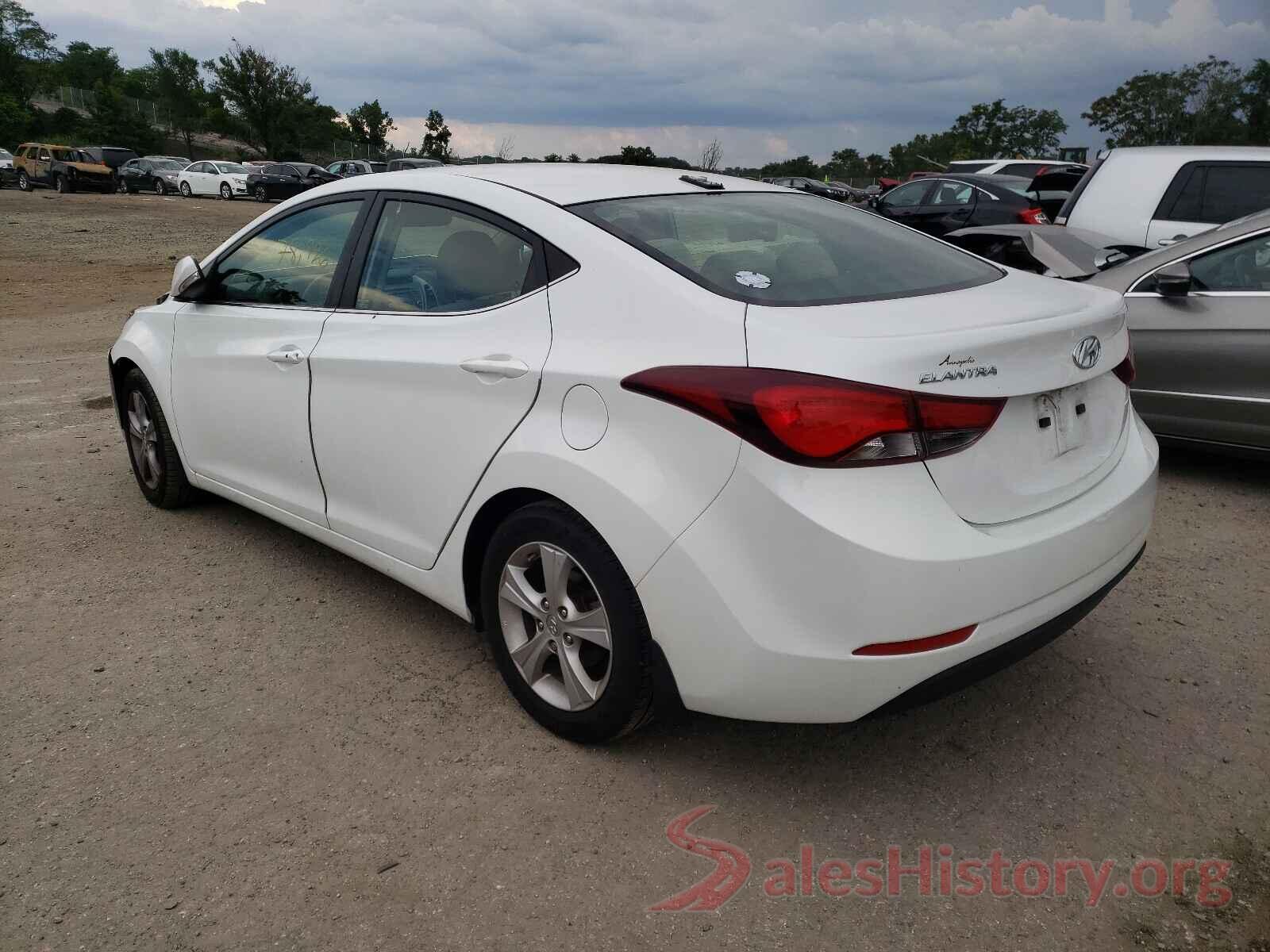 5NPDH4AE3GH689279 2016 HYUNDAI ELANTRA