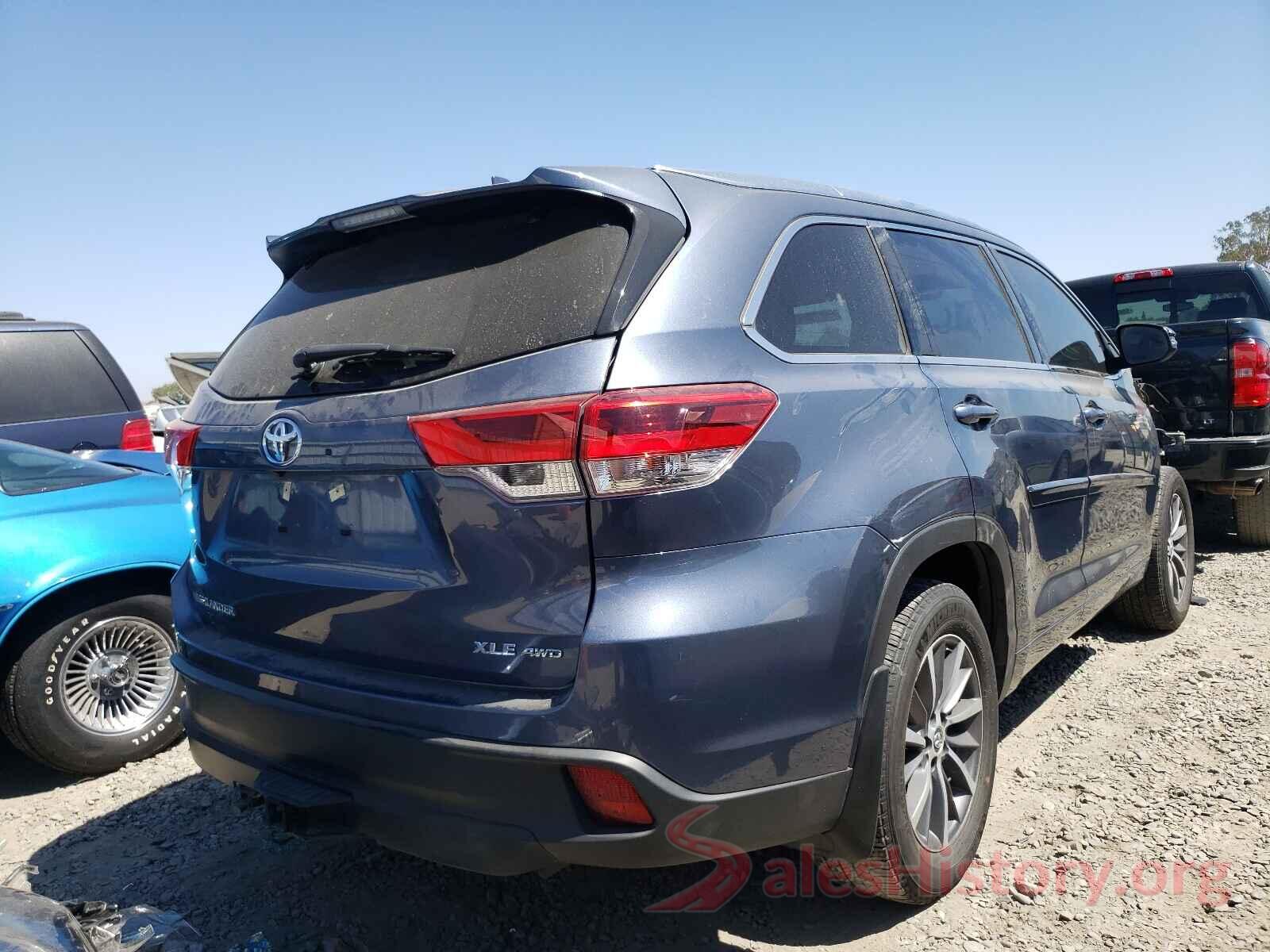 5TDJZRFH4JS891811 2018 TOYOTA HIGHLANDER