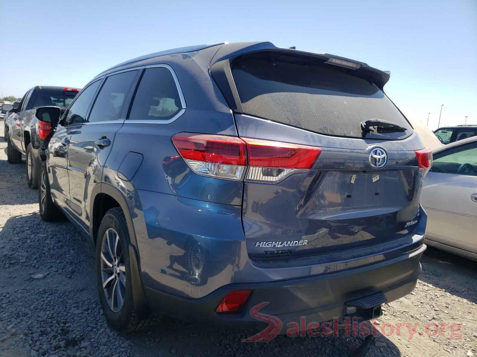 5TDJZRFH4JS891811 2018 TOYOTA HIGHLANDER