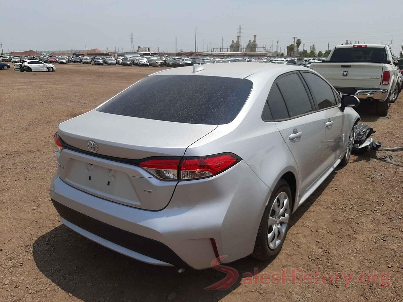 5YFEPRAE5LP142449 2020 TOYOTA COROLLA