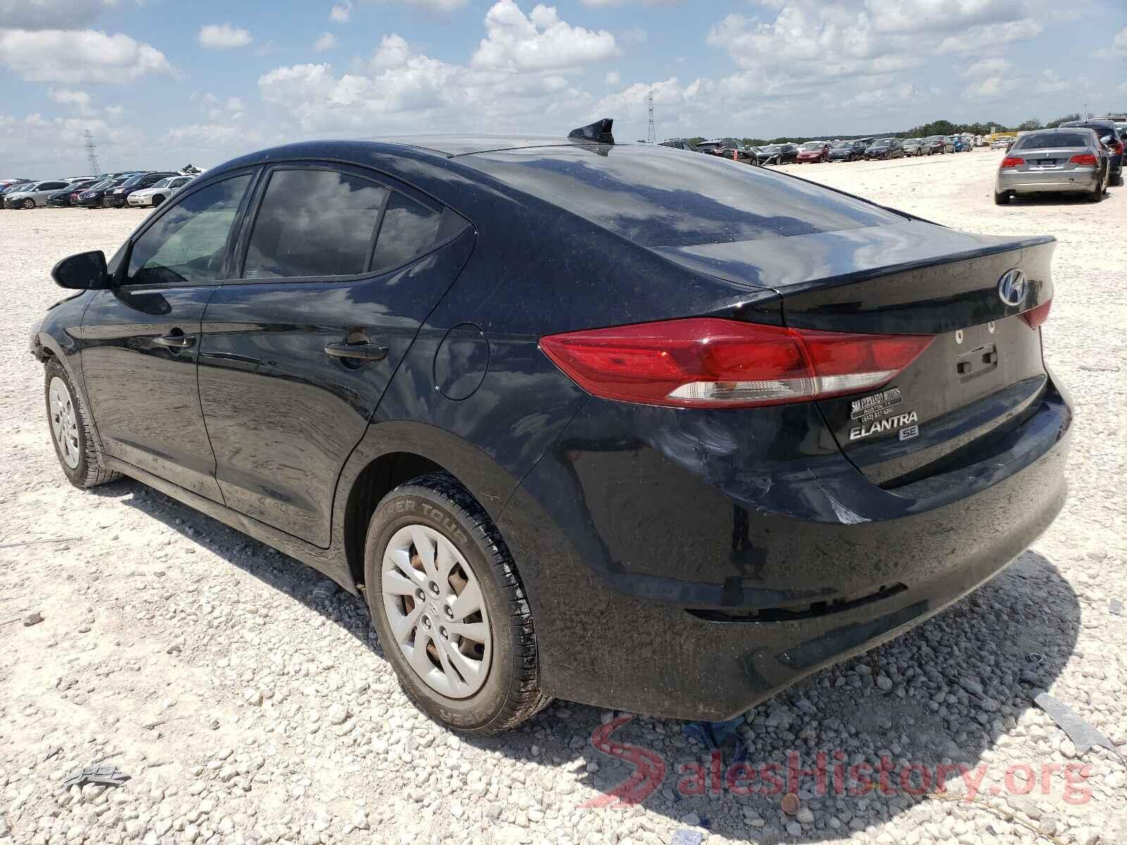 5NPD74LF7HH148293 2017 HYUNDAI ELANTRA