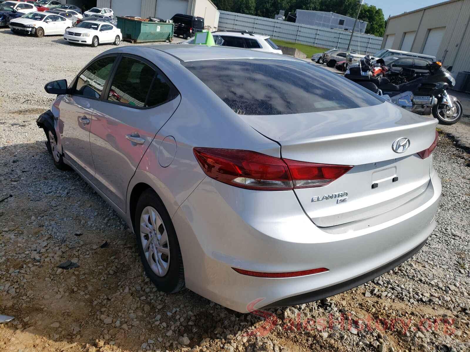 5NPD74LF3JH330076 2018 HYUNDAI ELANTRA