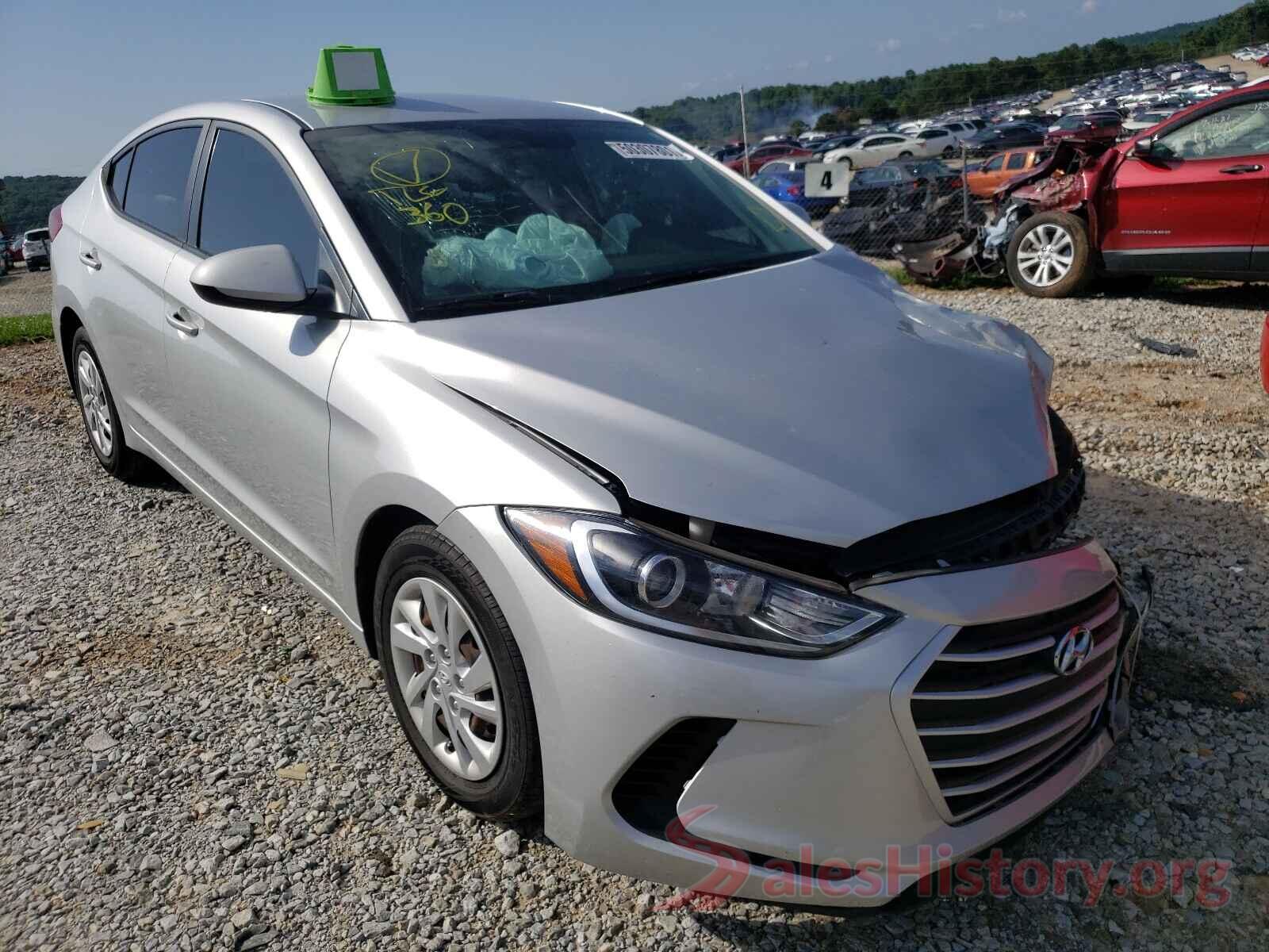 5NPD74LF3JH330076 2018 HYUNDAI ELANTRA