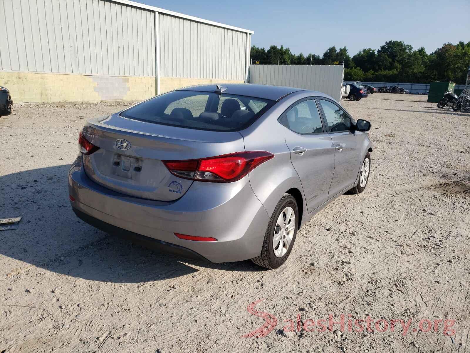 5NPDH4AE2GH755515 2016 HYUNDAI ELANTRA