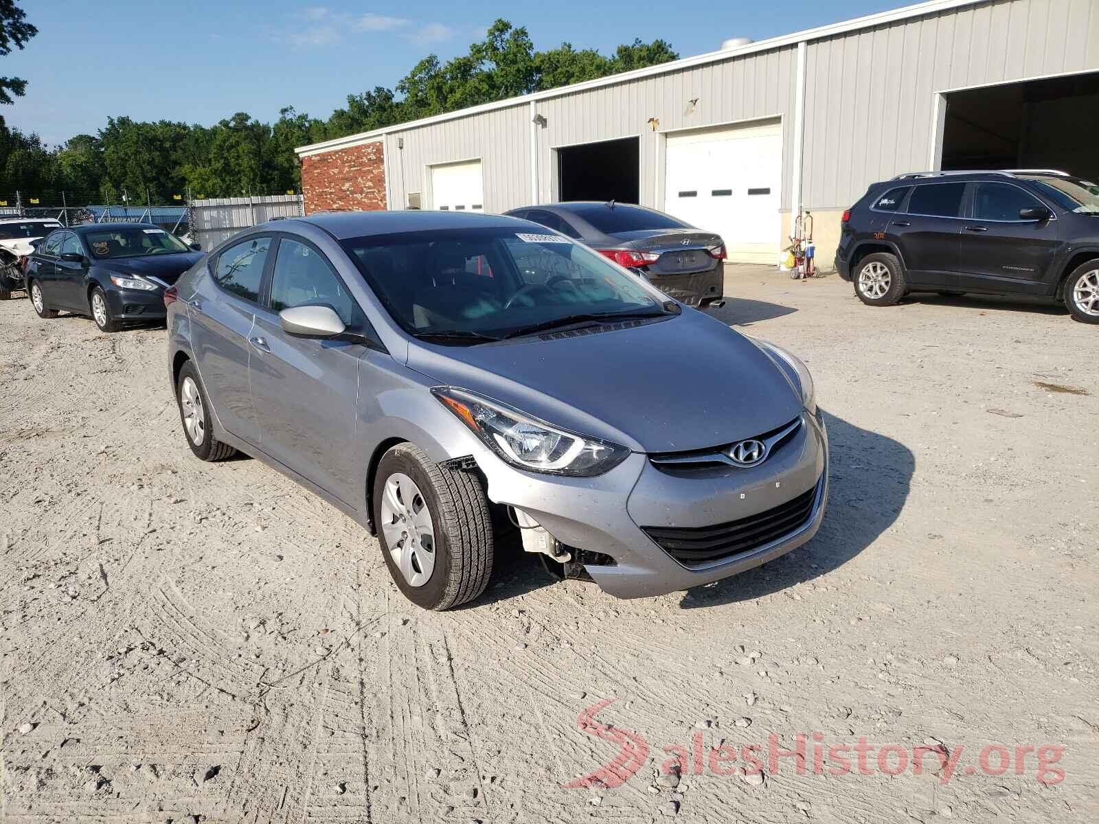 5NPDH4AE2GH755515 2016 HYUNDAI ELANTRA