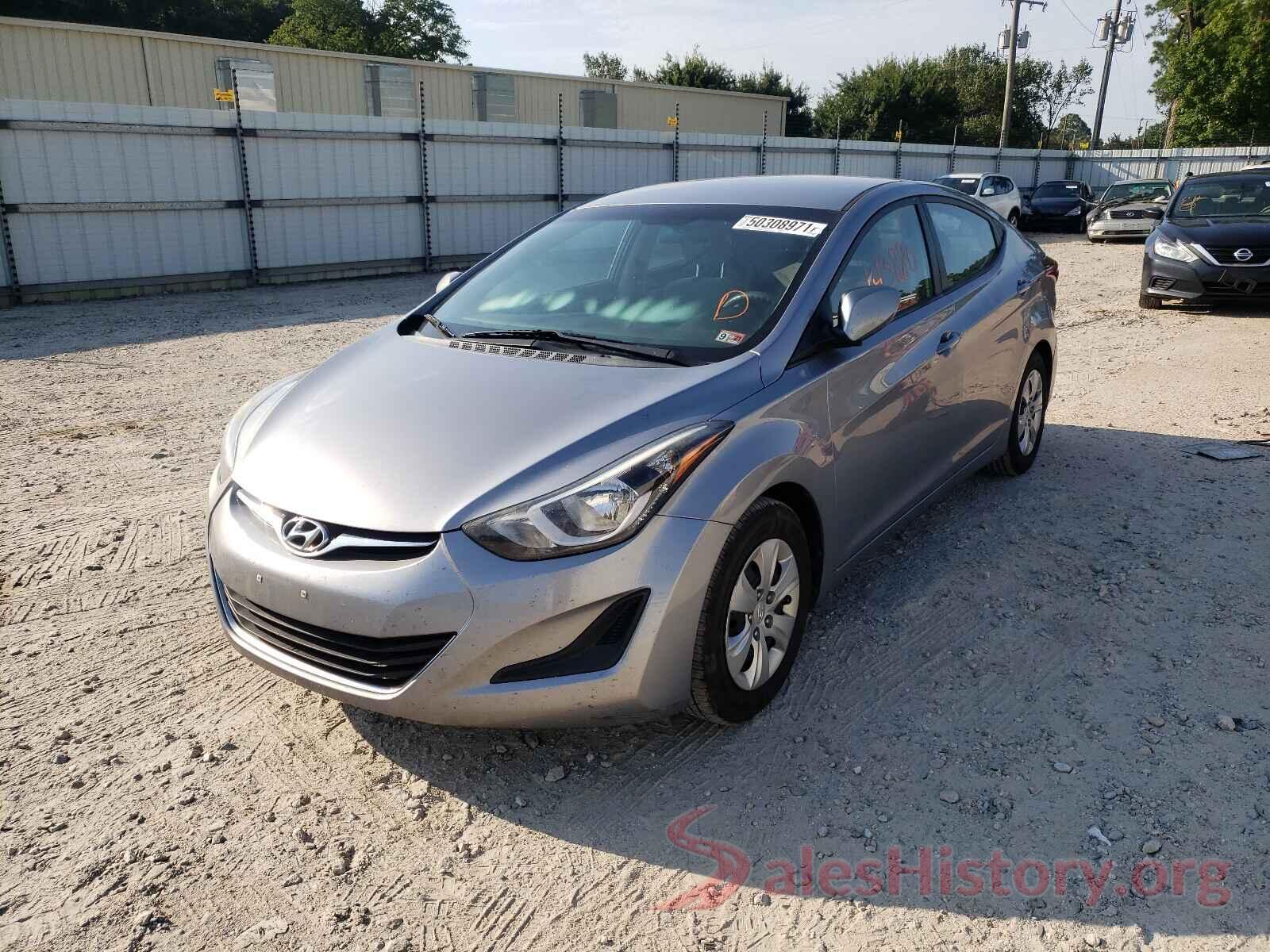 5NPDH4AE2GH755515 2016 HYUNDAI ELANTRA