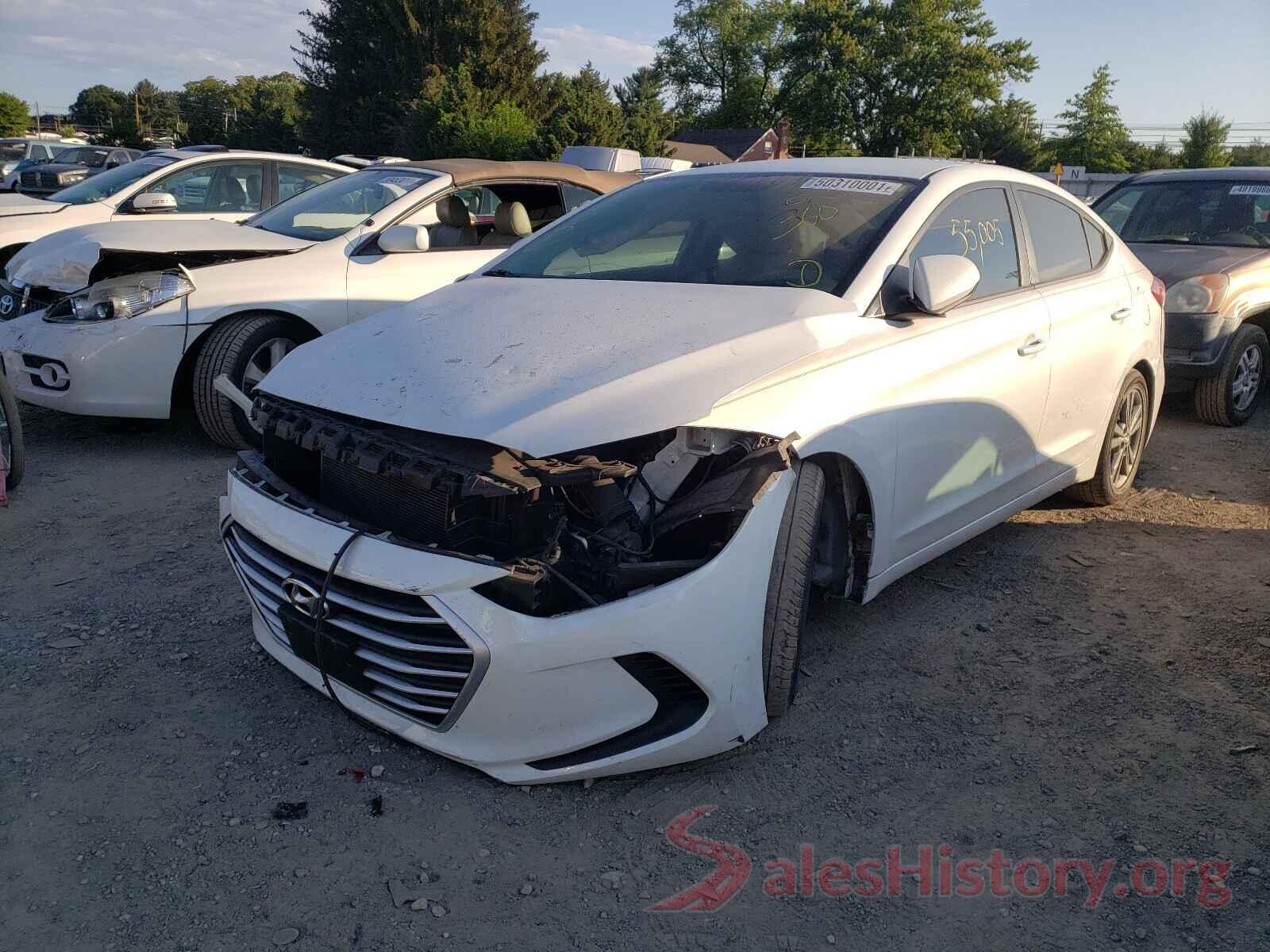 5NPD84LF0HH193105 2017 HYUNDAI ELANTRA