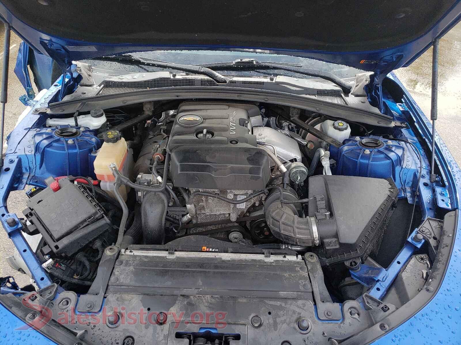 2018 CHEVROLET CAMARO VIN 1G1FB1RXXJ0175778, engine bay