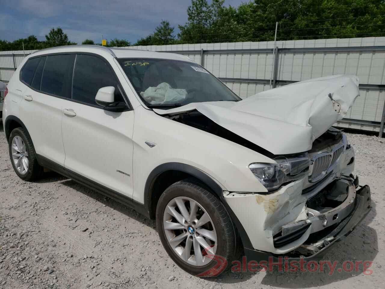 5UXWX9C35H0T23020 2017 BMW X3