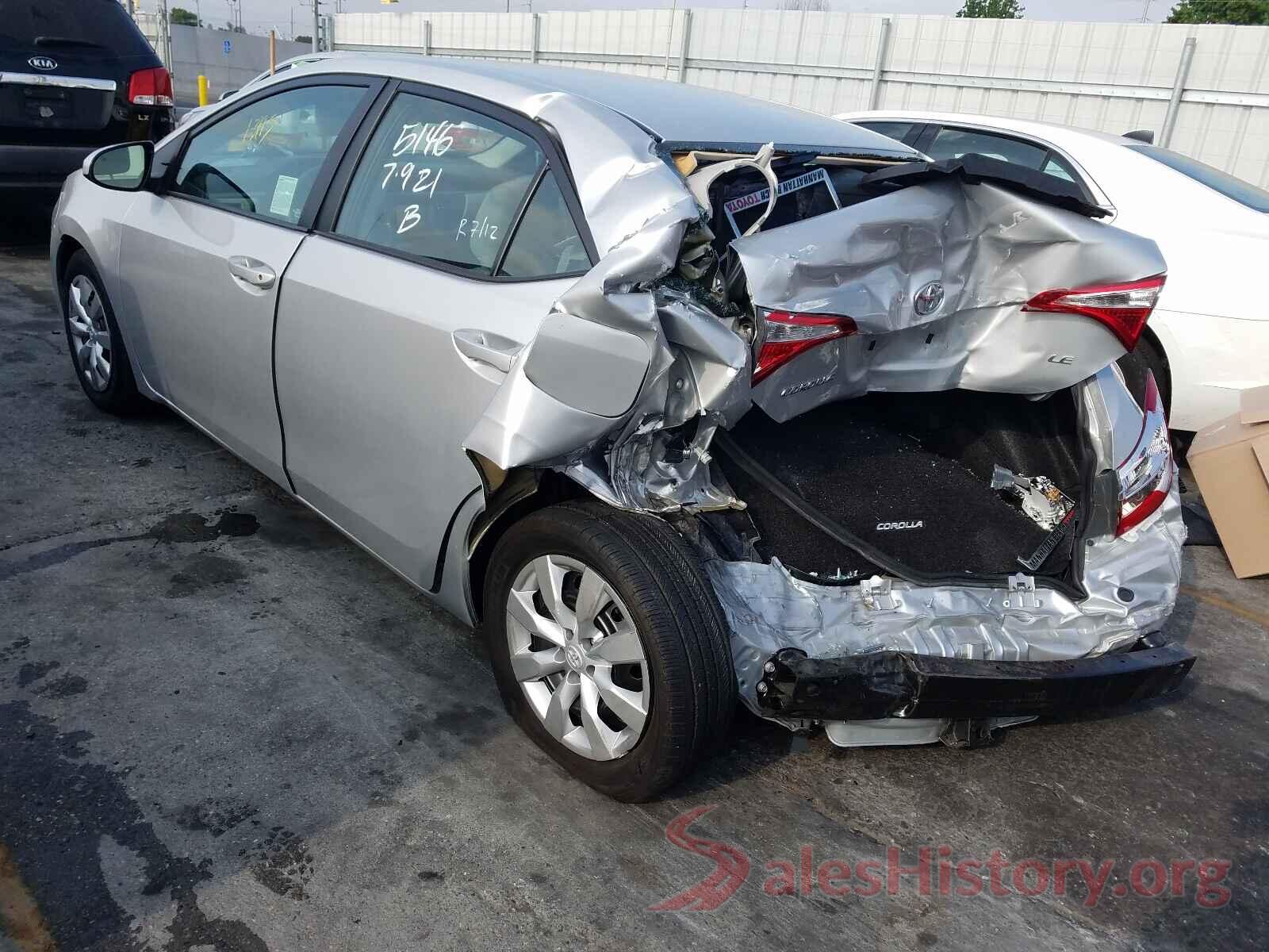 5YFBURHE9GP551786 2016 TOYOTA COROLLA