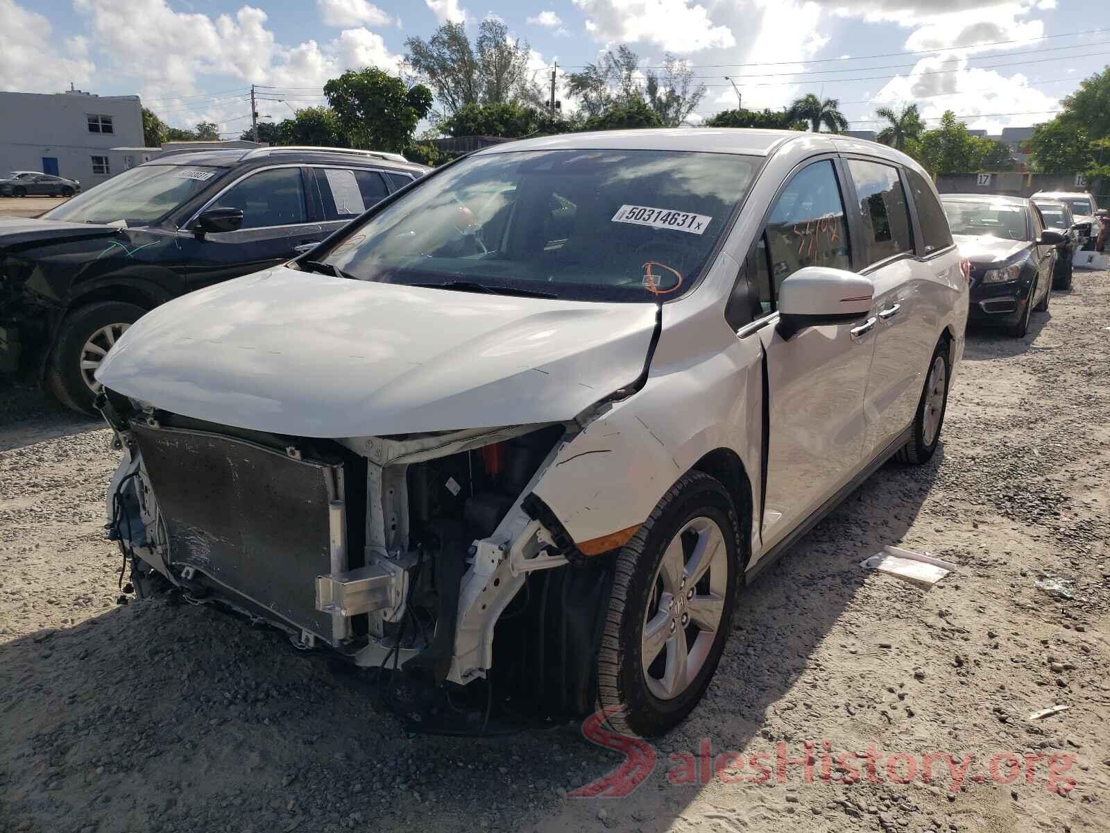 5FNRL6H52KB068709 2019 HONDA ODYSSEY