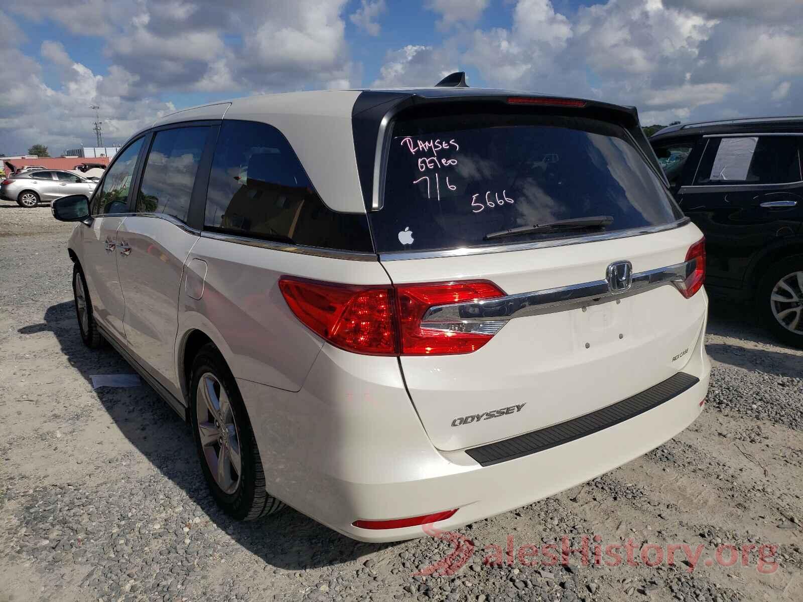 5FNRL6H52KB068709 2019 HONDA ODYSSEY