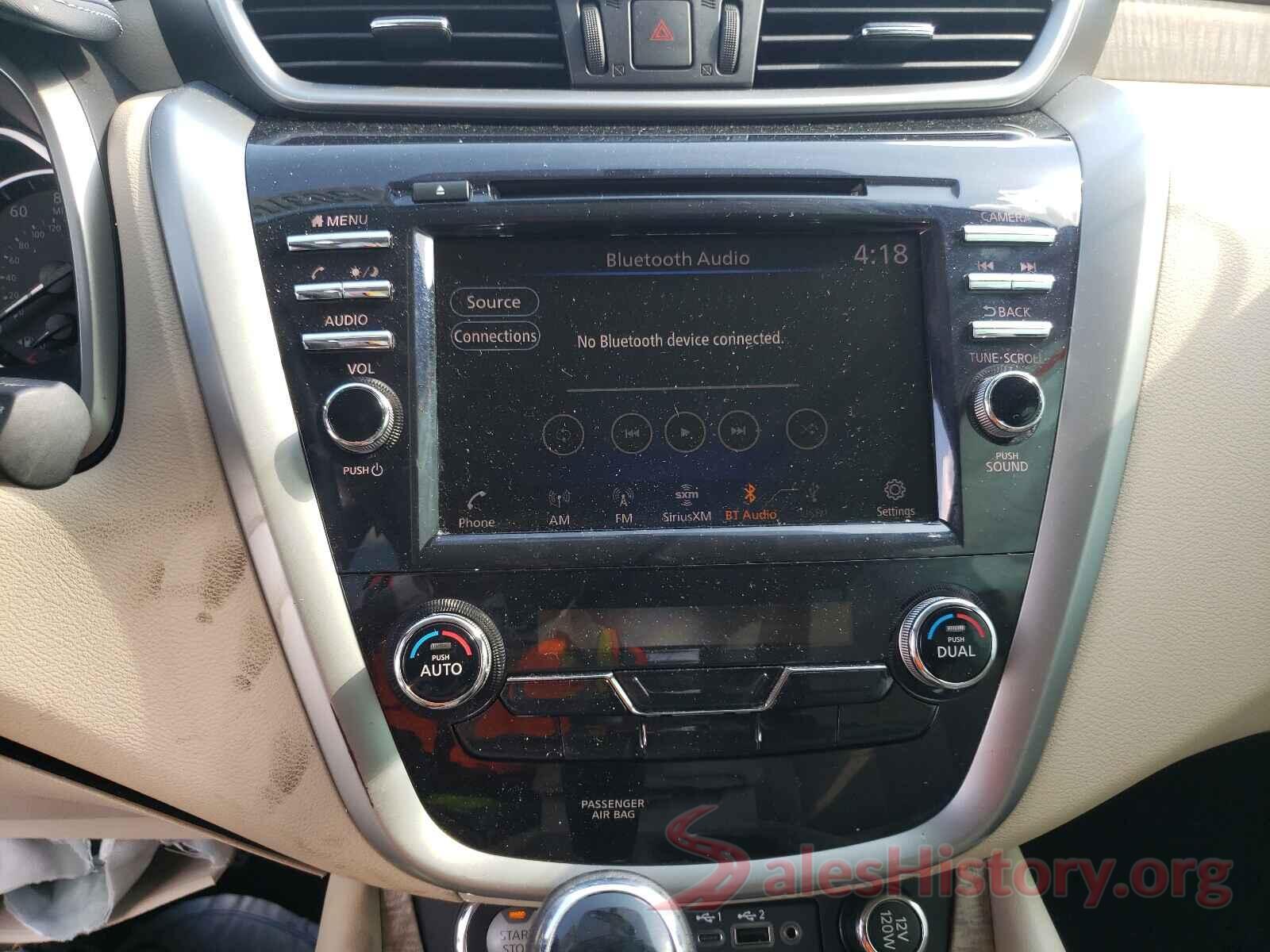 5N1AZ2MS0KN129066 2019 NISSAN MURANO