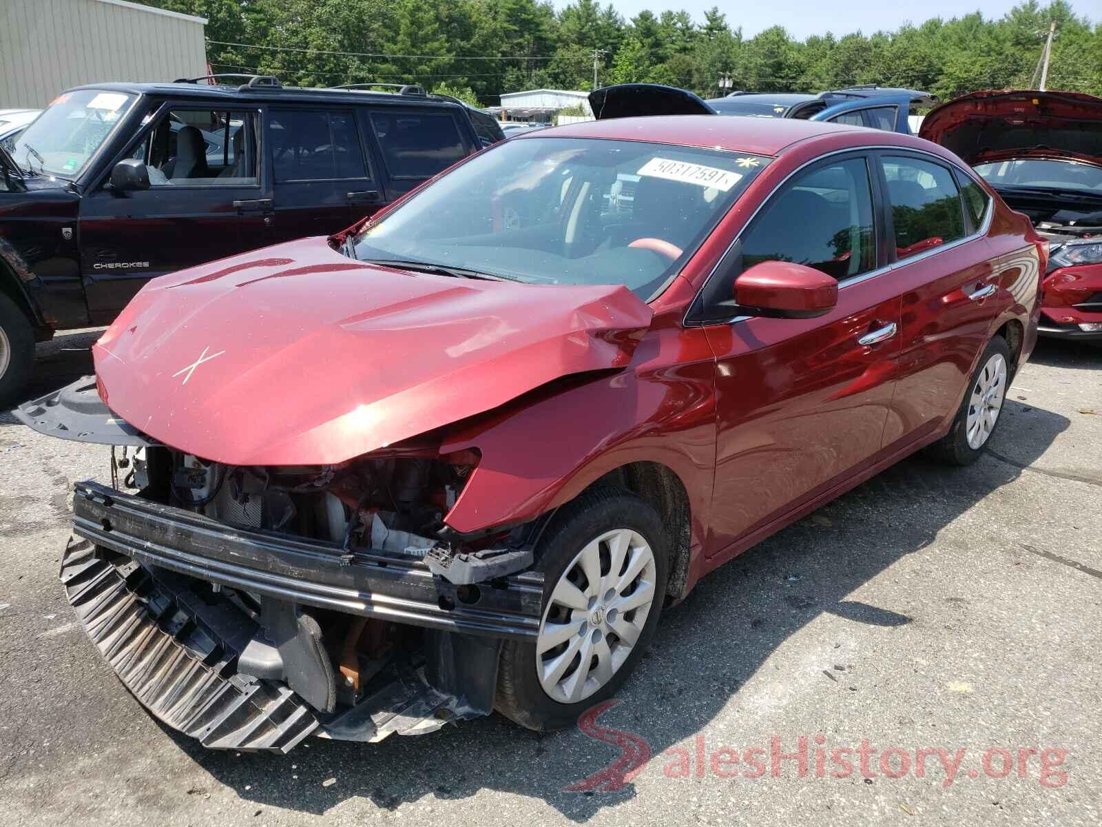 3N1AB7AP1HL685937 2017 NISSAN SENTRA