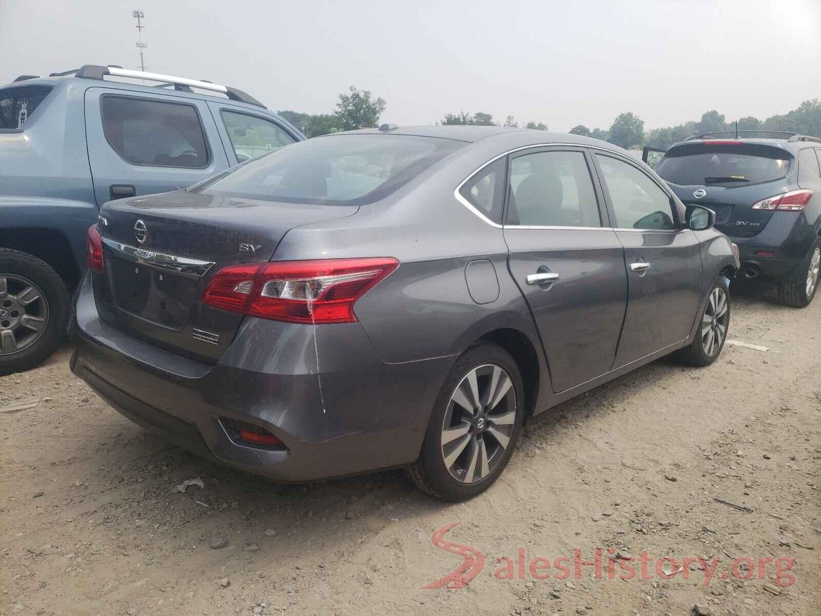 3N1AB7AP3KY286022 2019 NISSAN SENTRA