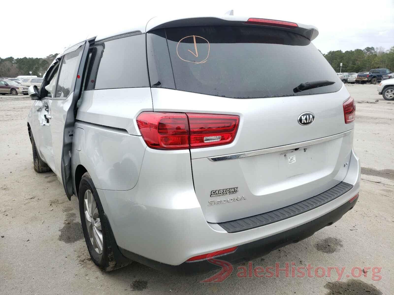 KNDMB5C13K6509187 2019 KIA SEDONA