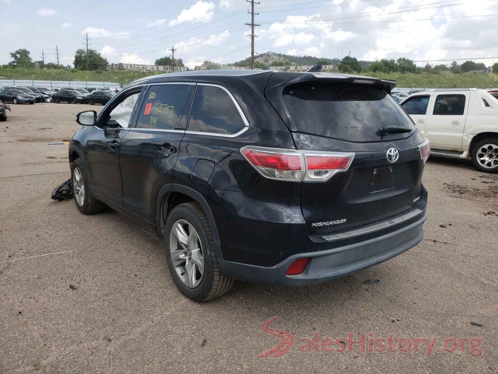 5TDYKRFH6GS126899 2016 TOYOTA HIGHLANDER