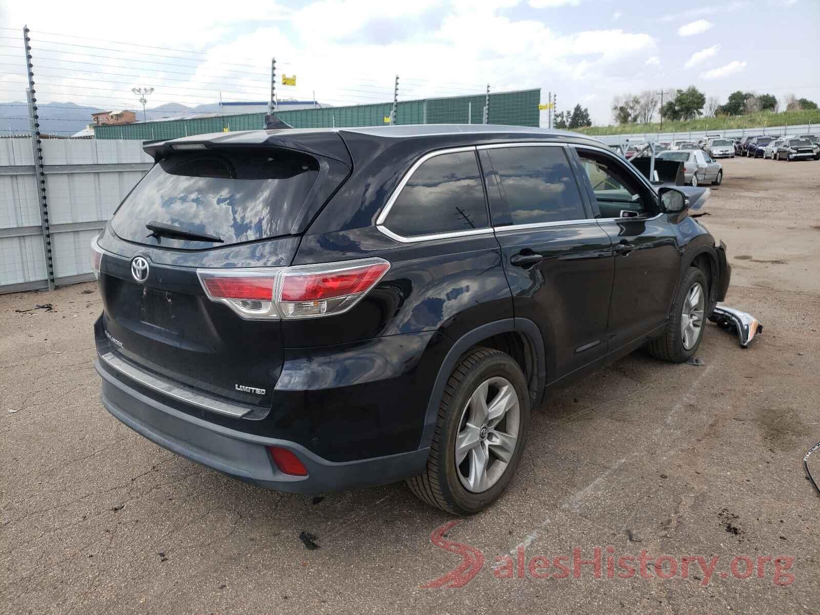 5TDYKRFH6GS126899 2016 TOYOTA HIGHLANDER