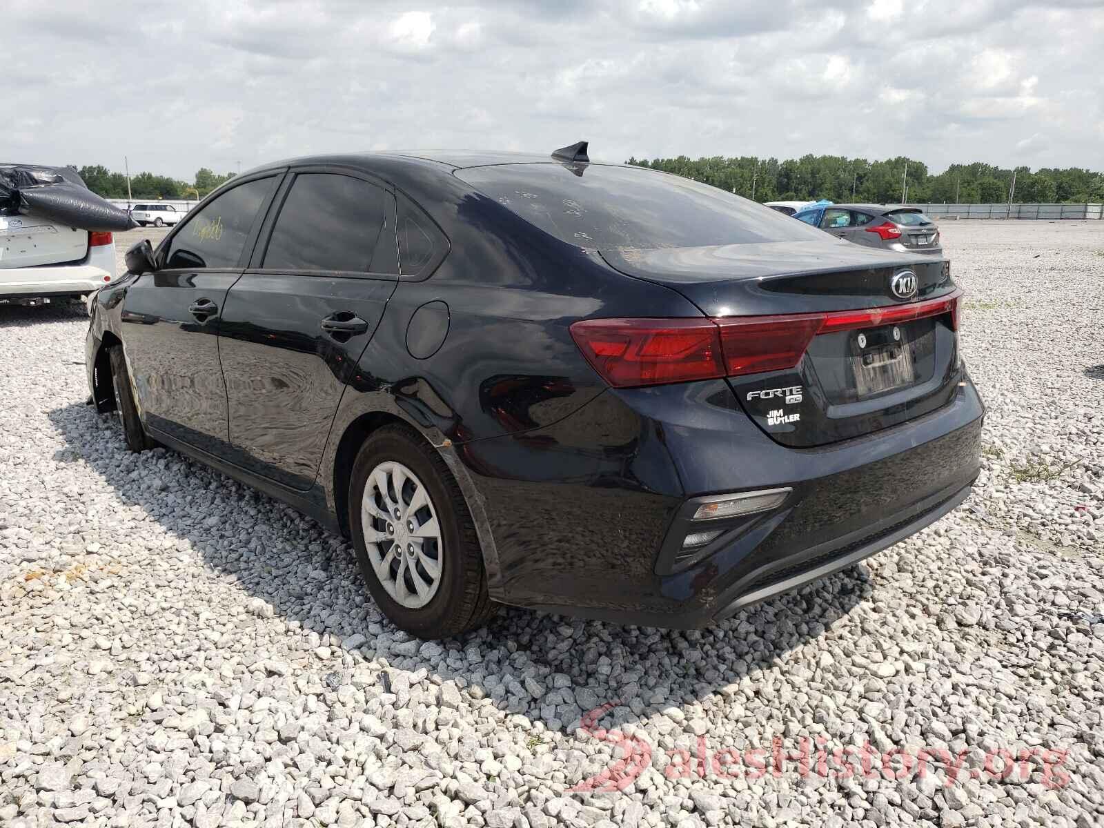 3KPF24ADXKE007013 2019 KIA FORTE