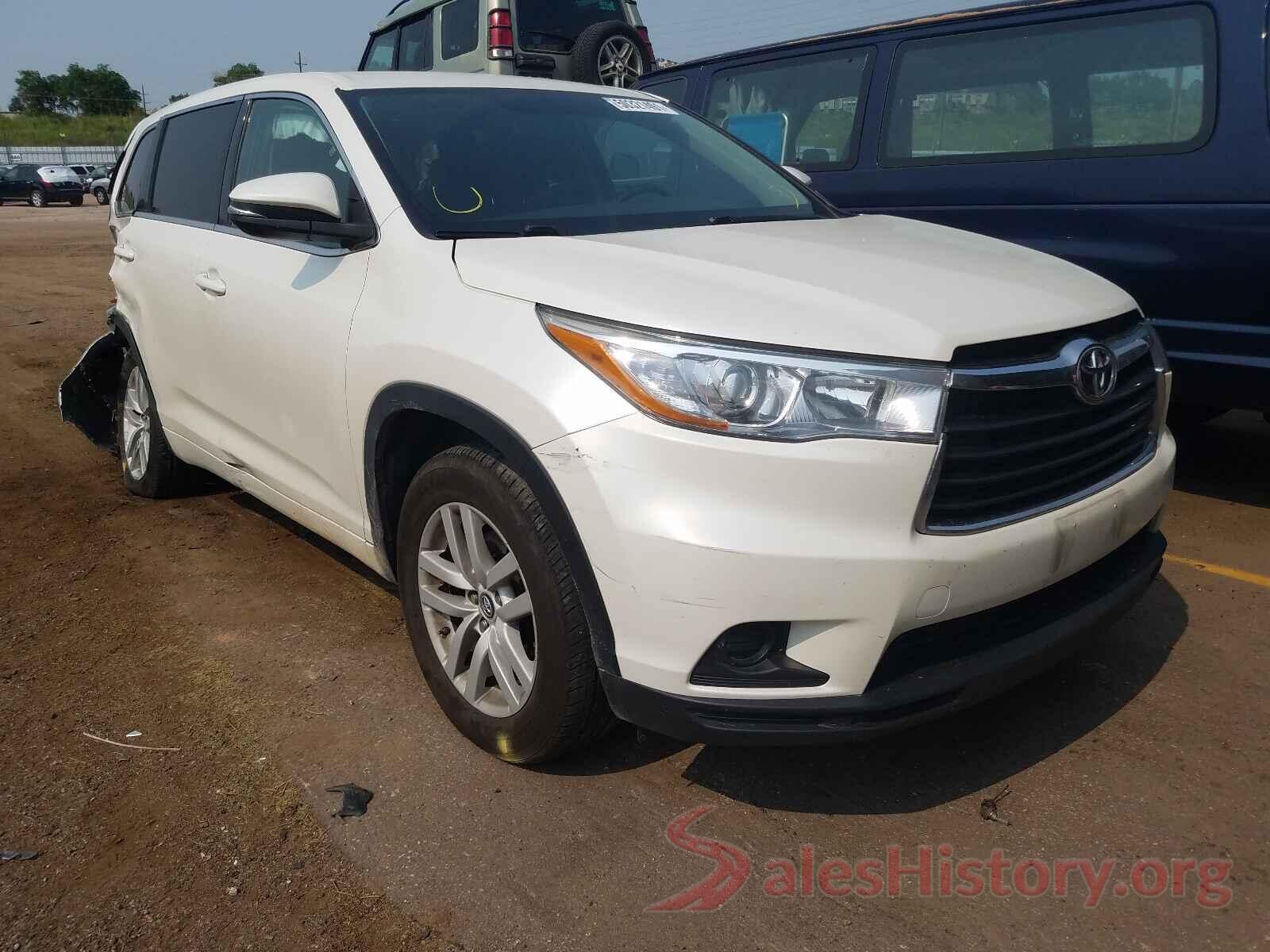 5TDZKRFH5GS174768 2016 TOYOTA HIGHLANDER