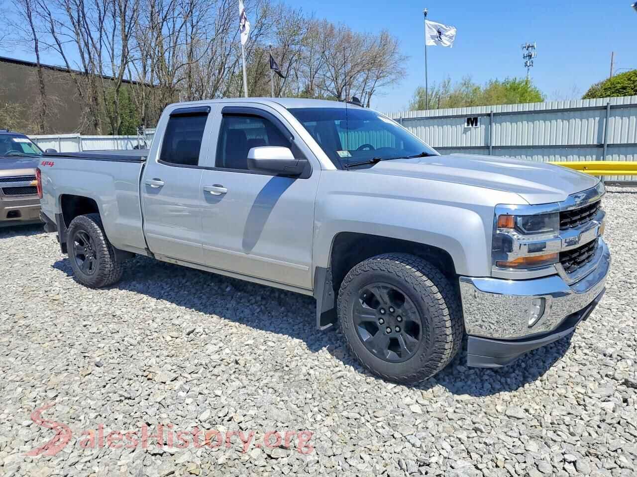 2018 CHEVROLET SILVERADO VIN 1GCVKREC9JZ379388, rear 3/4 view