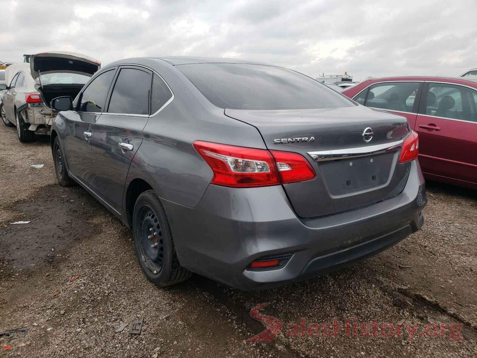 3N1AB7AP3KY342833 2019 NISSAN SENTRA