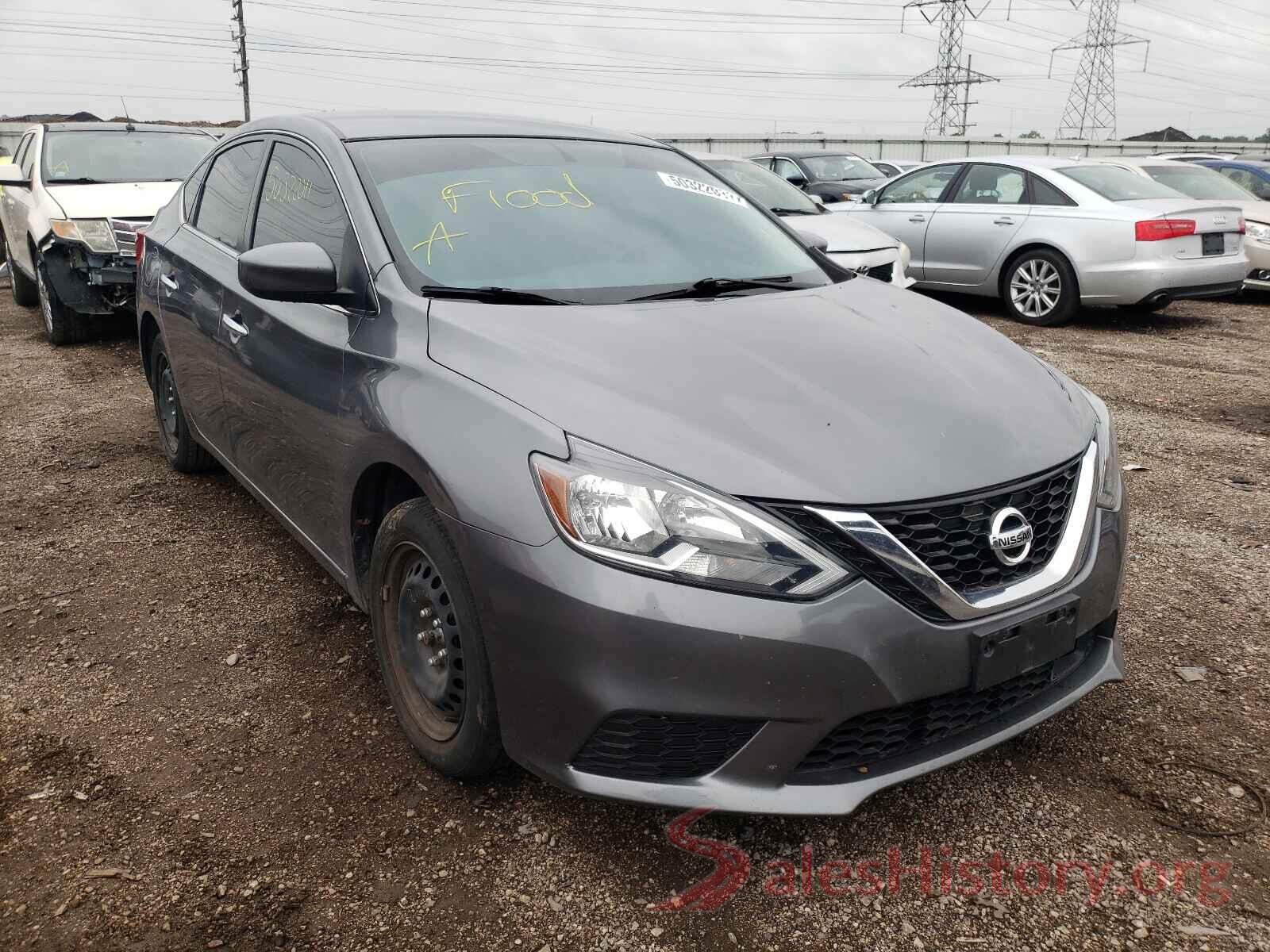 3N1AB7AP3KY342833 2019 NISSAN SENTRA