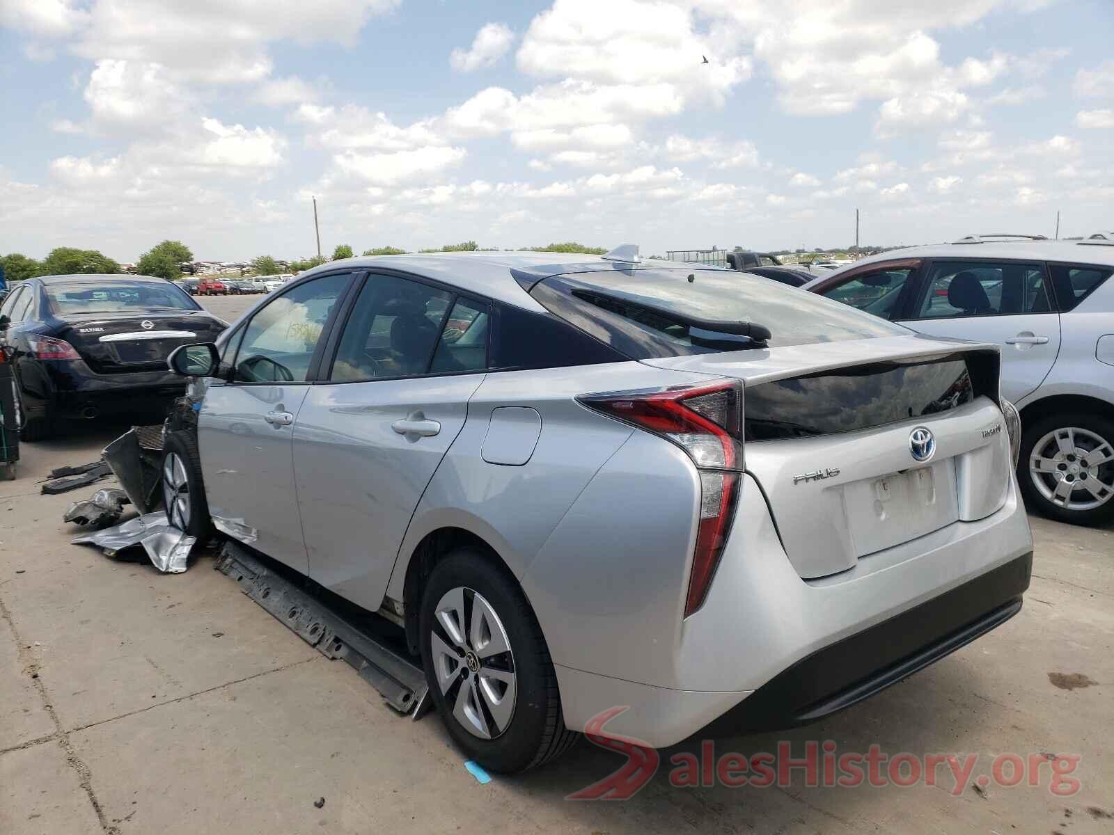 JTDKARFU3H3036926 2017 TOYOTA PRIUS