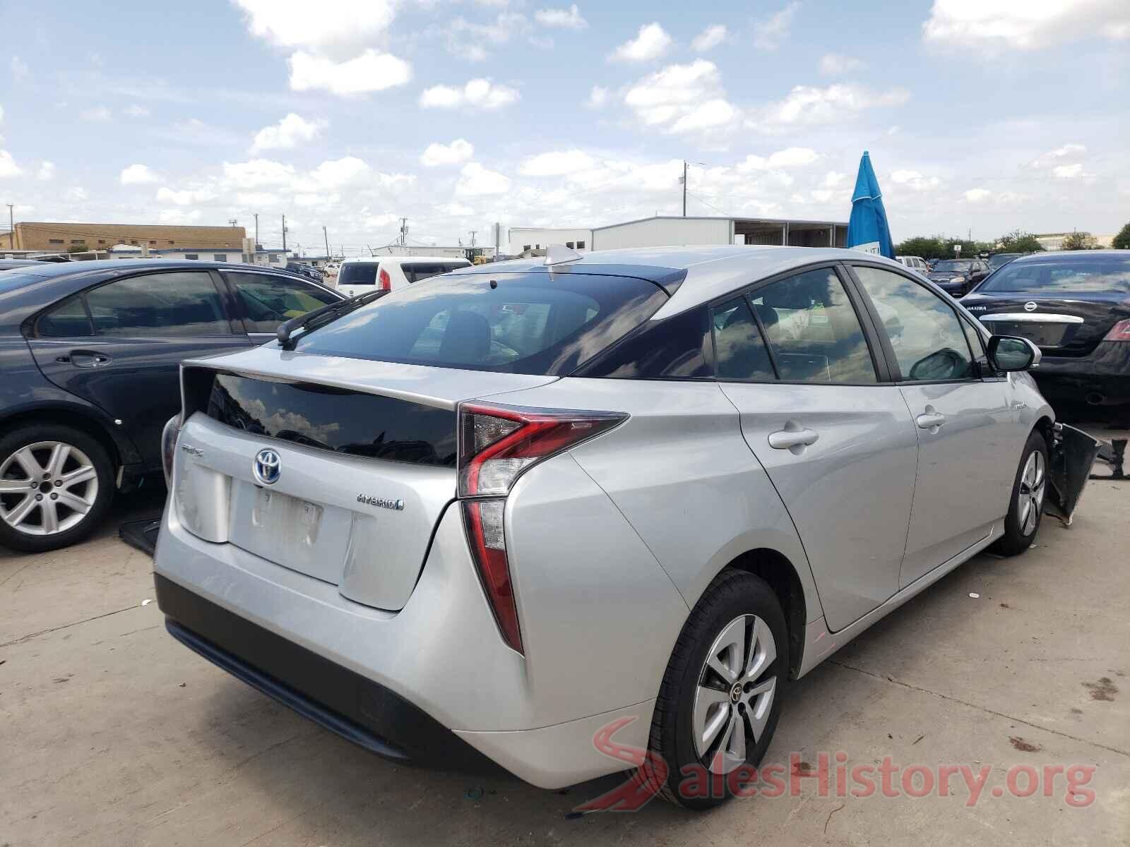 JTDKARFU3H3036926 2017 TOYOTA PRIUS