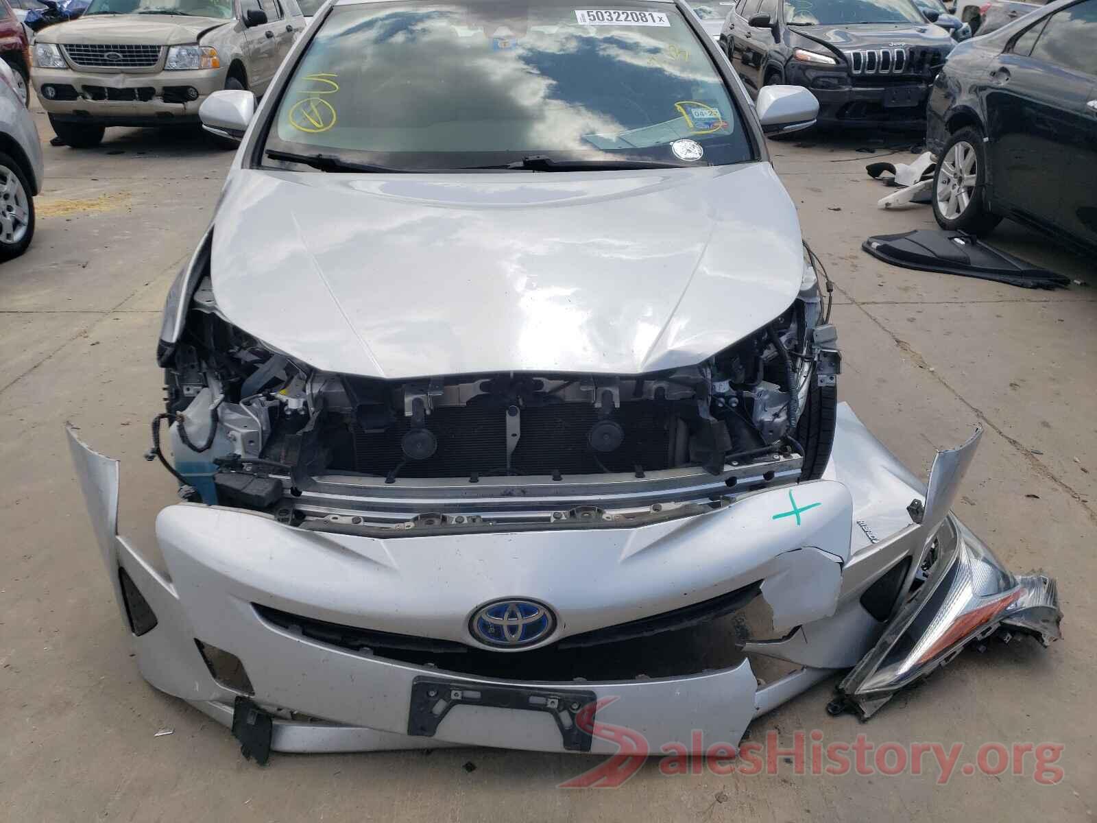 JTDKARFU3H3036926 2017 TOYOTA PRIUS