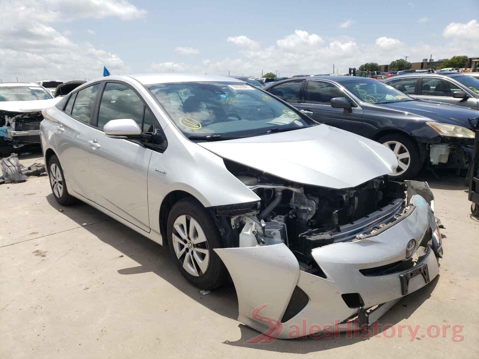 JTDKARFU3H3036926 2017 TOYOTA PRIUS