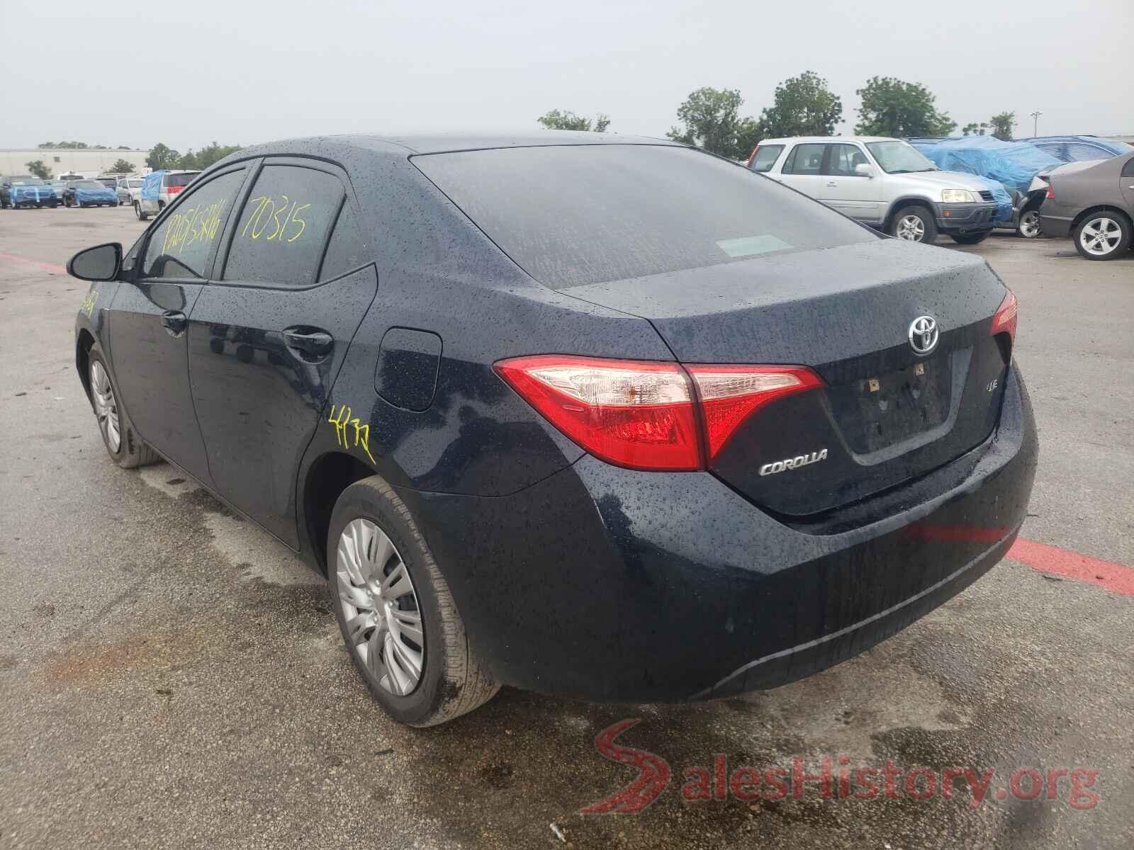 2T1BURHE4HC840091 2017 TOYOTA COROLLA