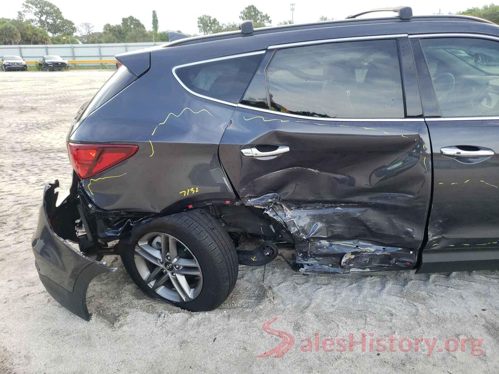 5XYZU3LB8JG551010 2018 HYUNDAI SANTA FE