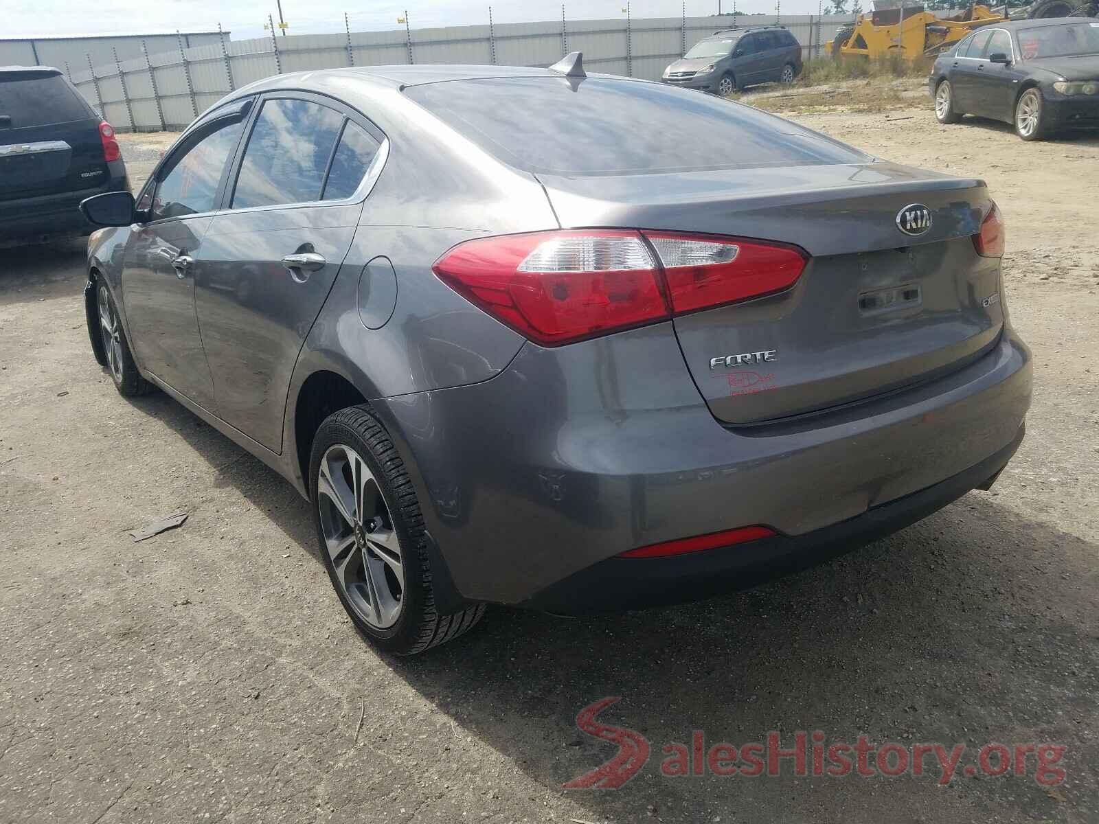 KNAFX4A87G5444505 2016 KIA FORTE