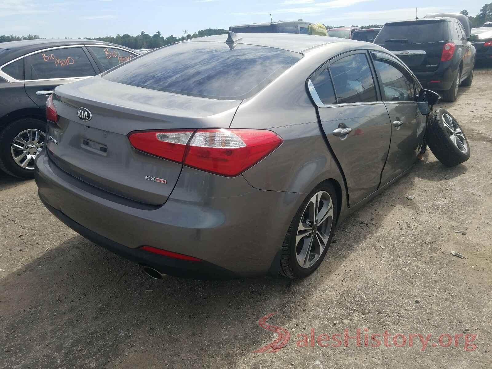 KNAFX4A87G5444505 2016 KIA FORTE