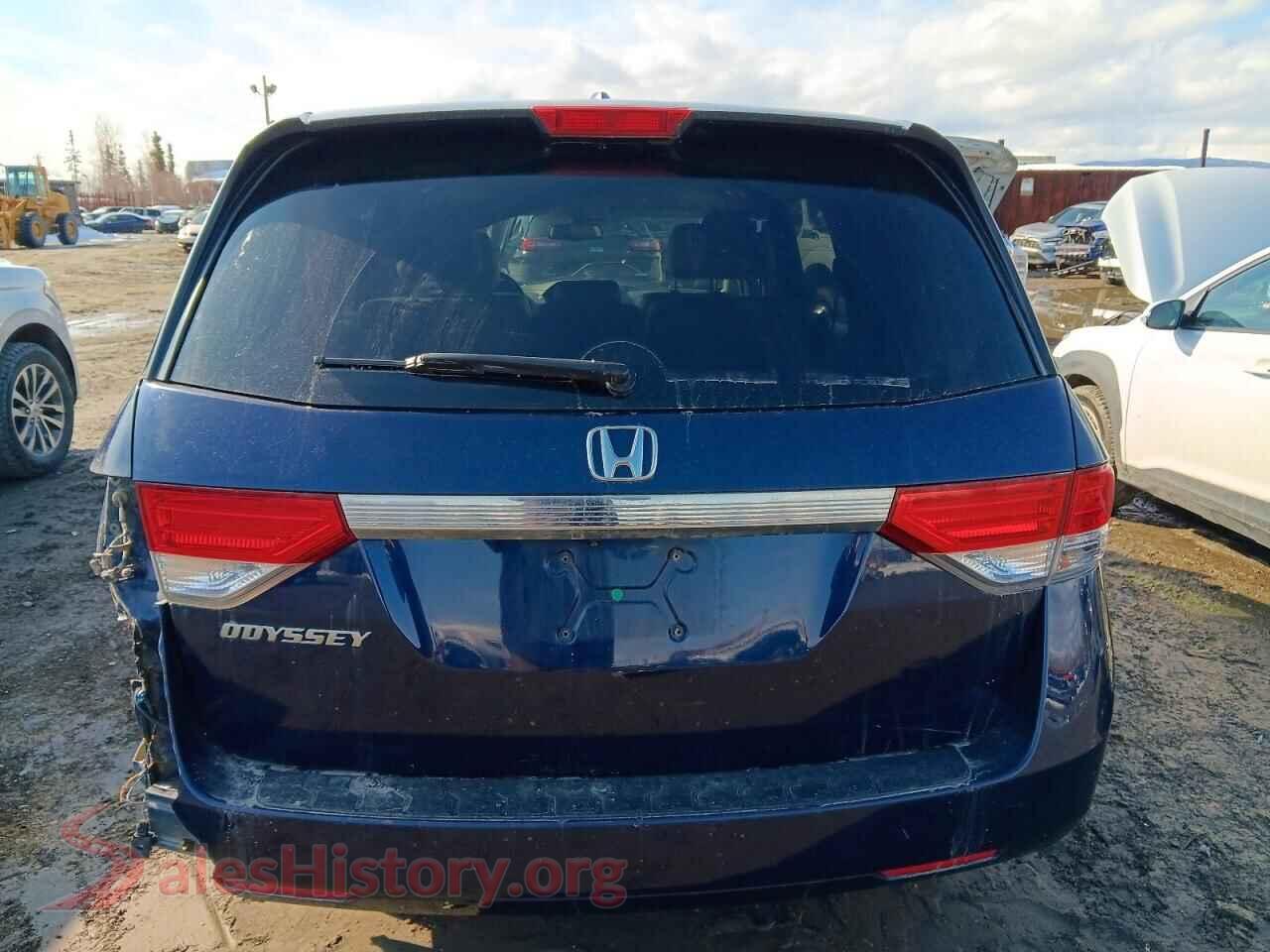 2017 HONDA ODYSSEY VIN 5FNRL5H63HB020776, left side view