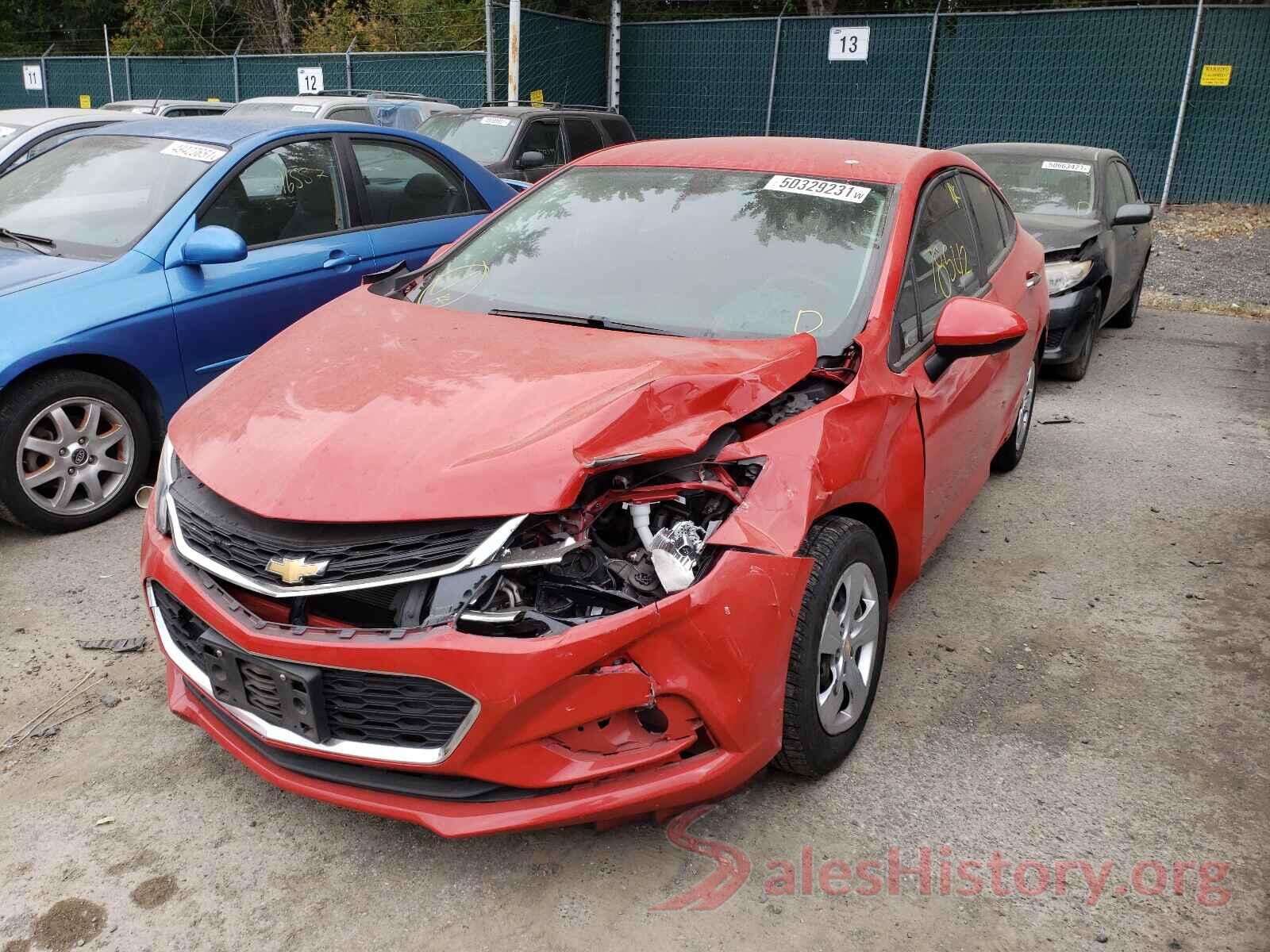 1G1BC5SMXH7162369 2017 CHEVROLET CRUZE