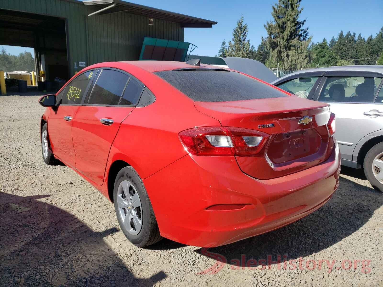 1G1BC5SMXH7162369 2017 CHEVROLET CRUZE