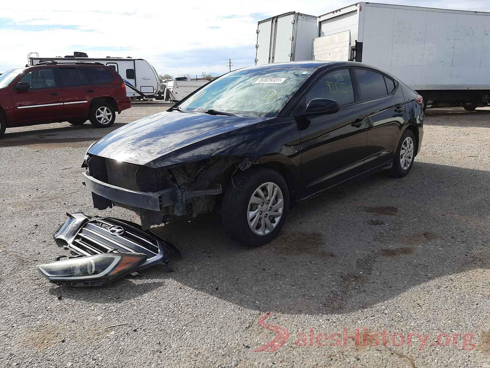 KMHD74LF4HU121876 2017 HYUNDAI ELANTRA